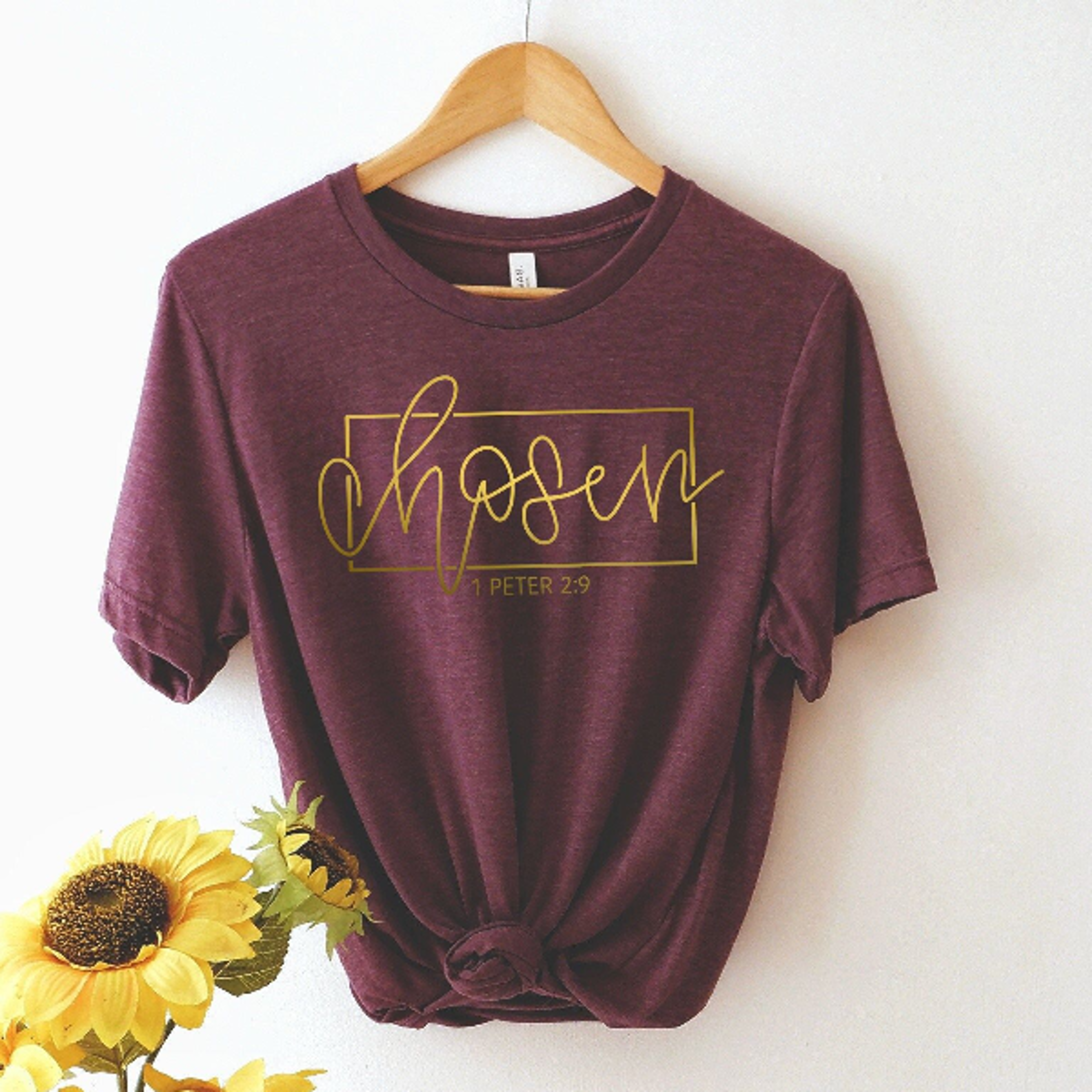 Chosen 1 Peter 2 9 Christian Shirt Women