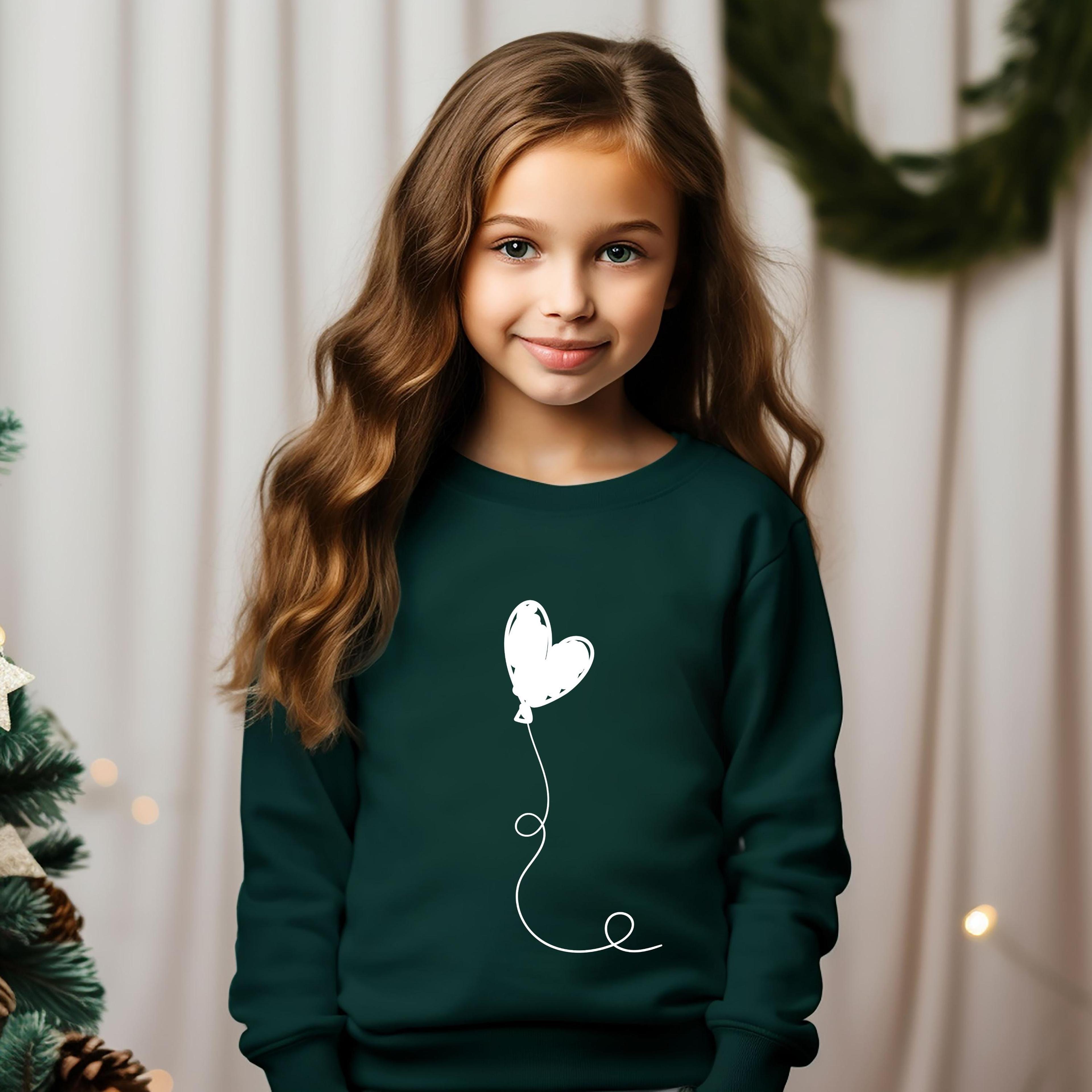 Funny Valentines Toddler Sweatshirt  I Heart You Trendy Kids Crewneck Pullover 3