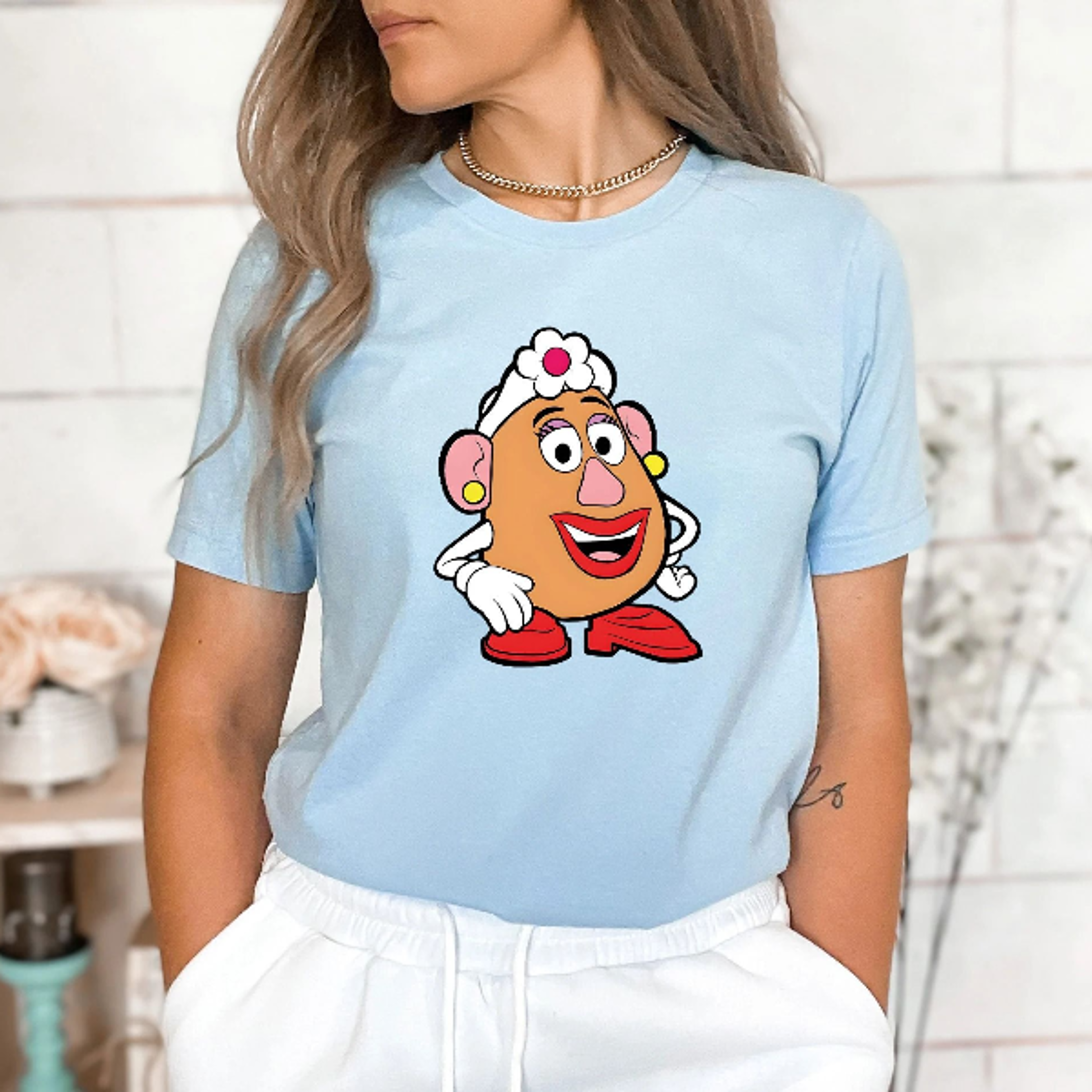 mr potato and mrs potato head shirt, thankgiving couple turkey shirt, halloween shirt,personalized custom thanksgiving