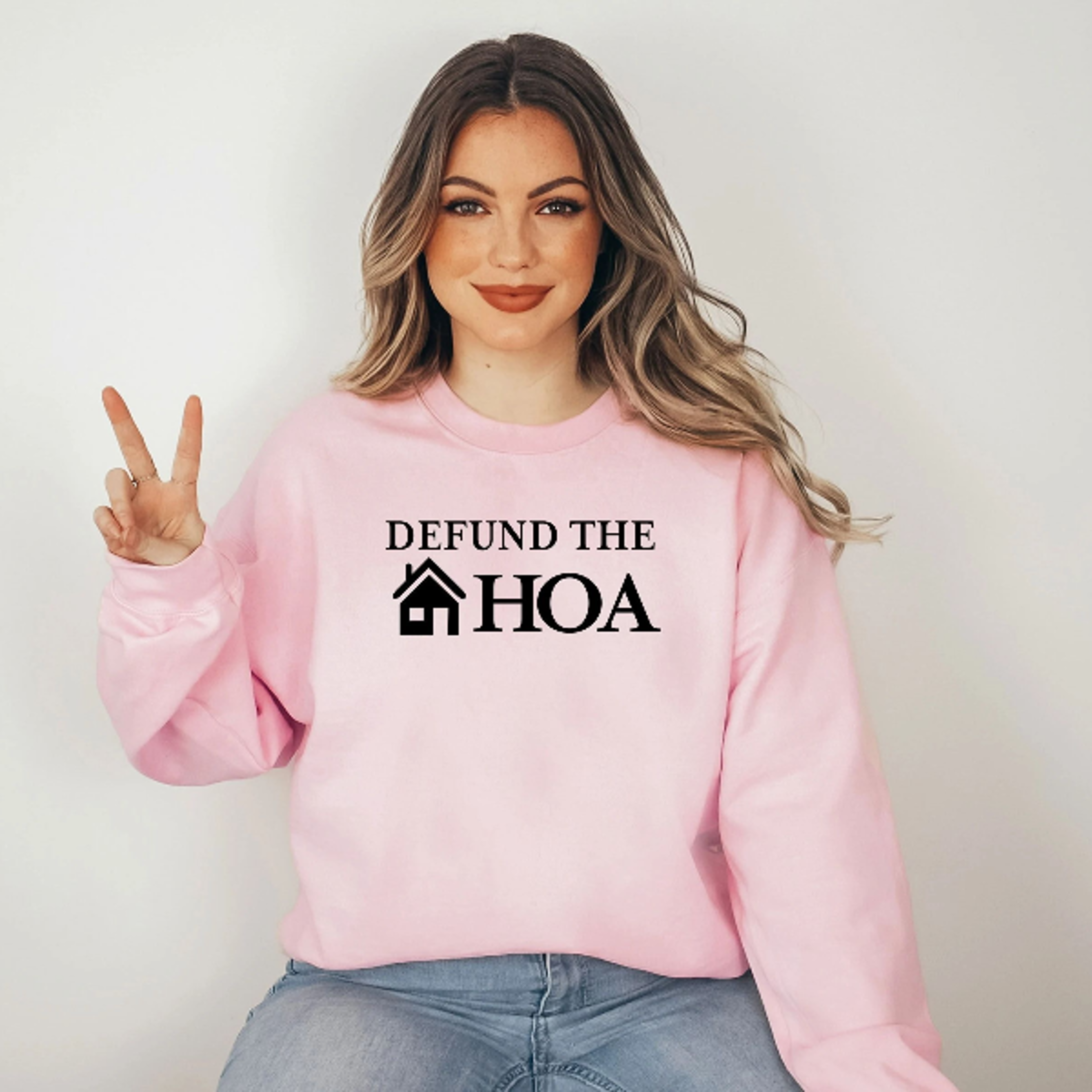 Defund The HOA Sweatshirt Funny Defund HOA Sweatshirt Gift For Home Owners Funny Husband Gifts 2