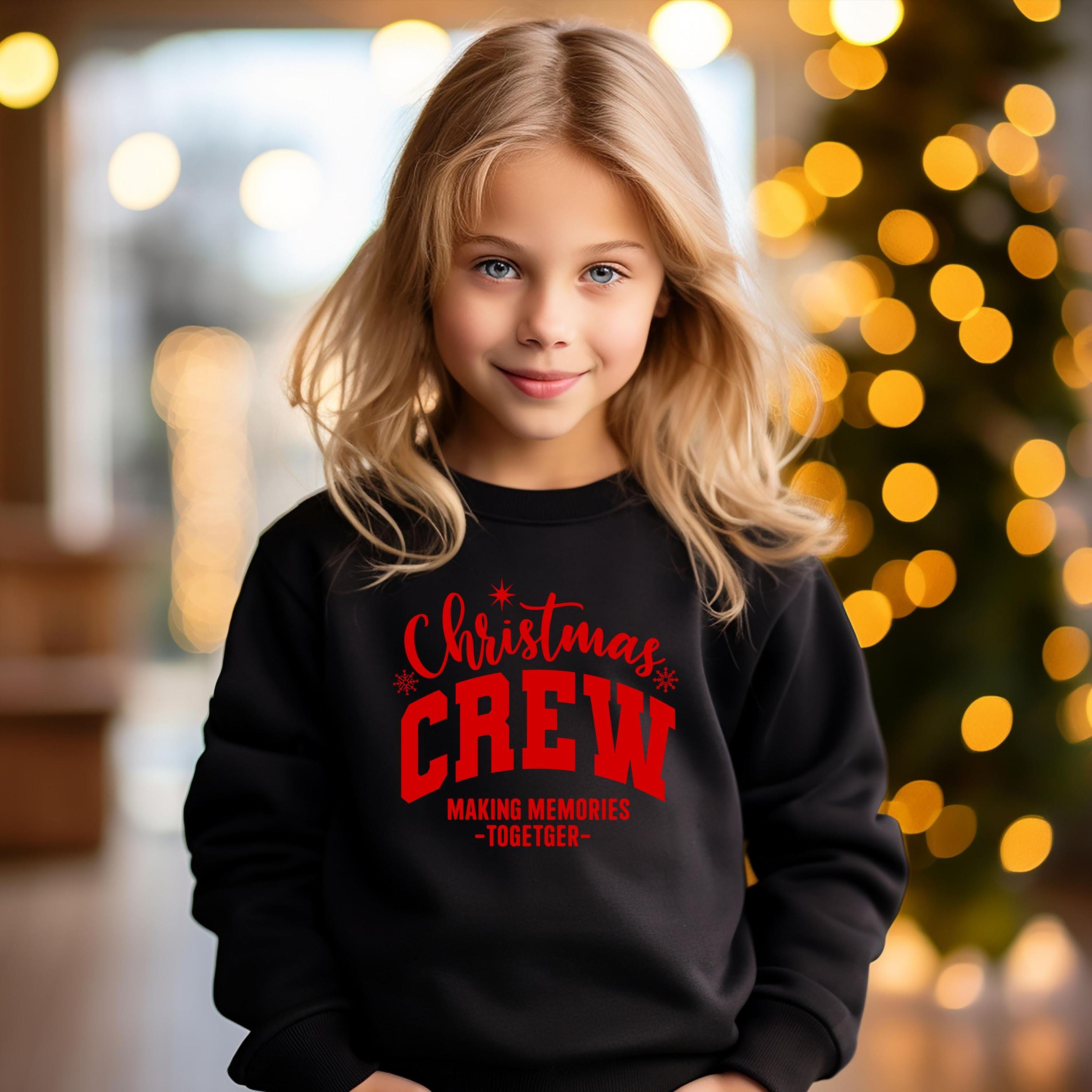 Matching Christmas Crew Sweatshirt  Family Holiday Outfit Christmas Group Shirts Cozy Family Christ 2