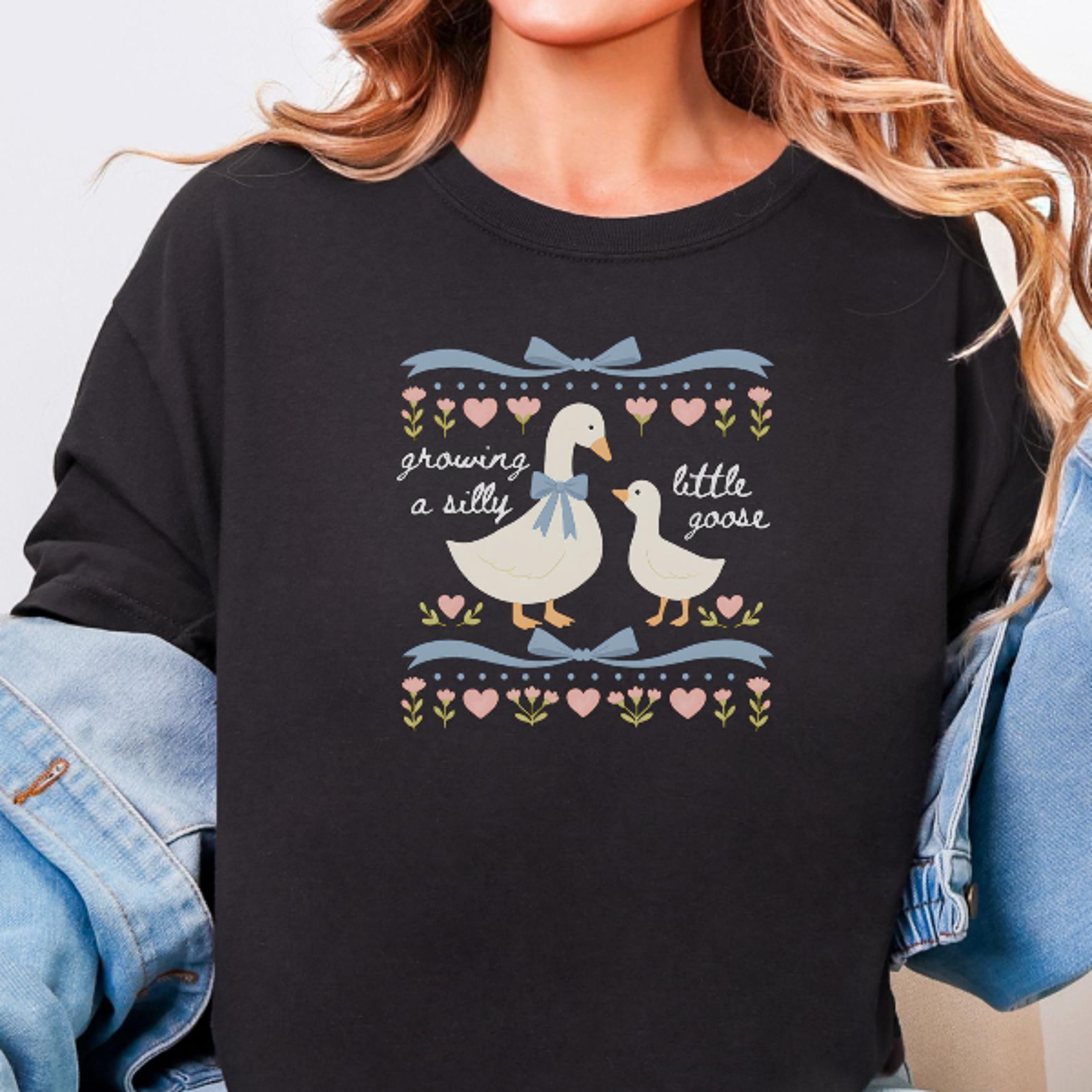 silly goose pregnancy shirt comfort colors pregnancy announcement tee mom to be gift