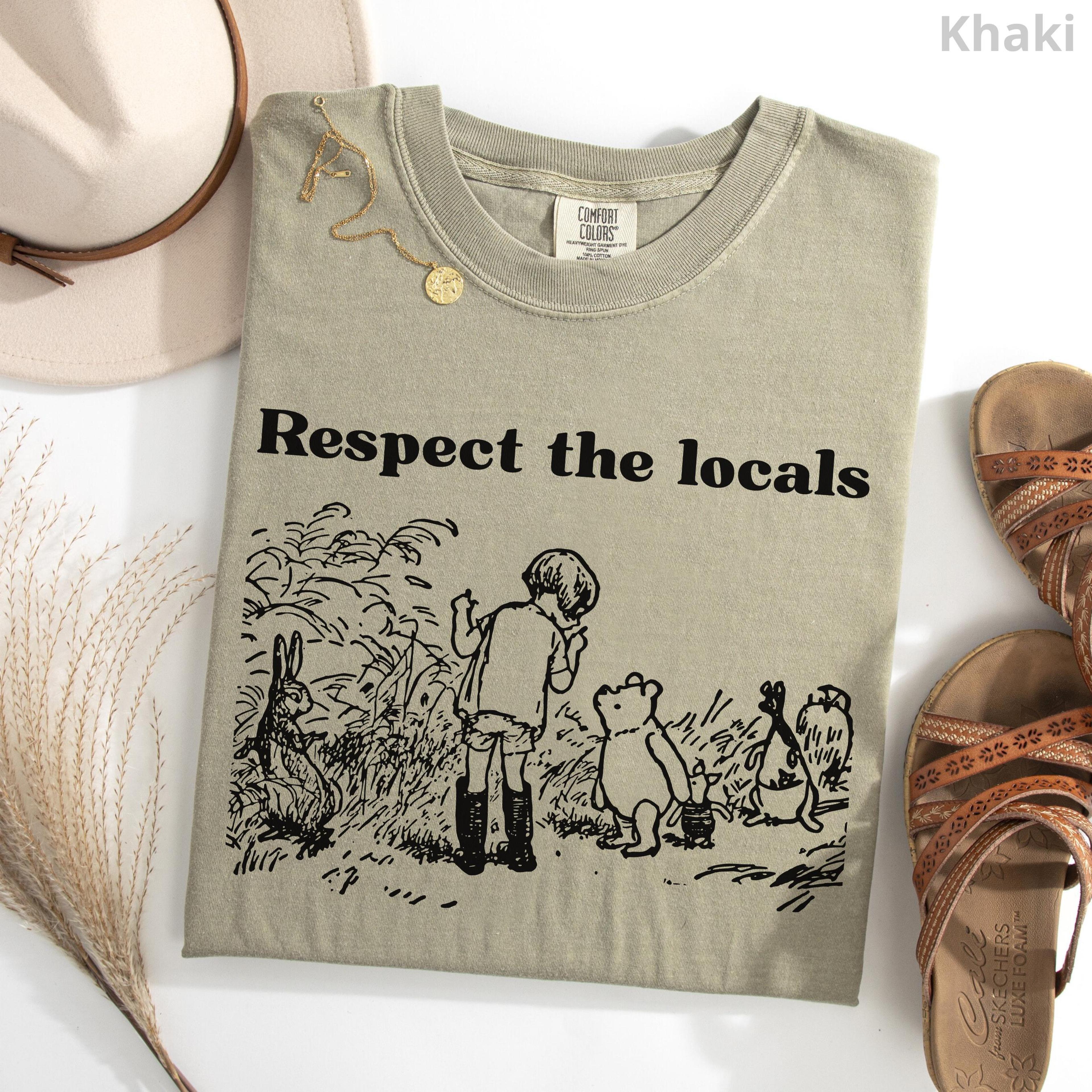 National Park Respect The Locals Shirt 100 Cotton Camping Unisex Nature Tee 6