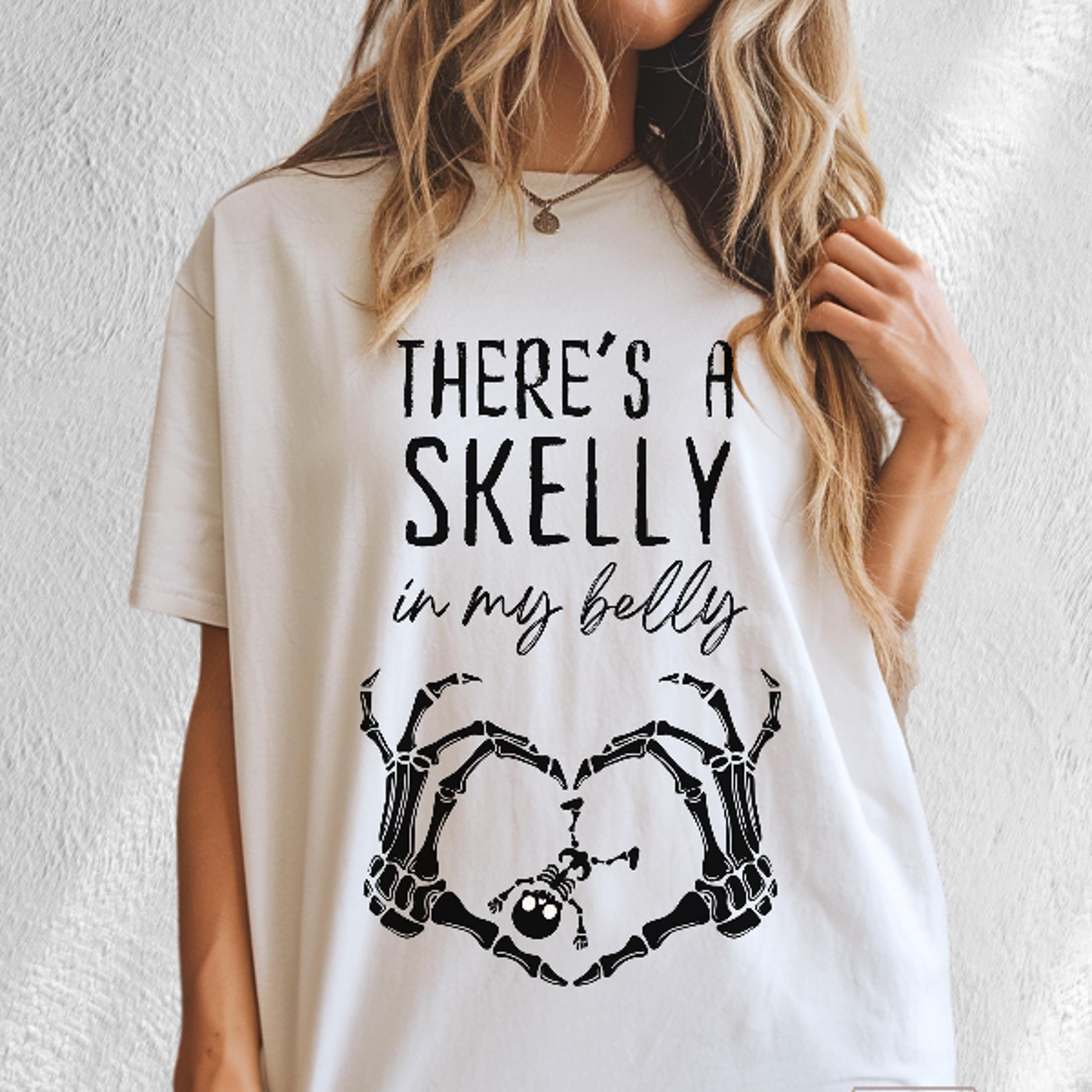Spooky Mama Pregnancy Shirt Halloween Announcement Tee October Baby Reveal TShirt
