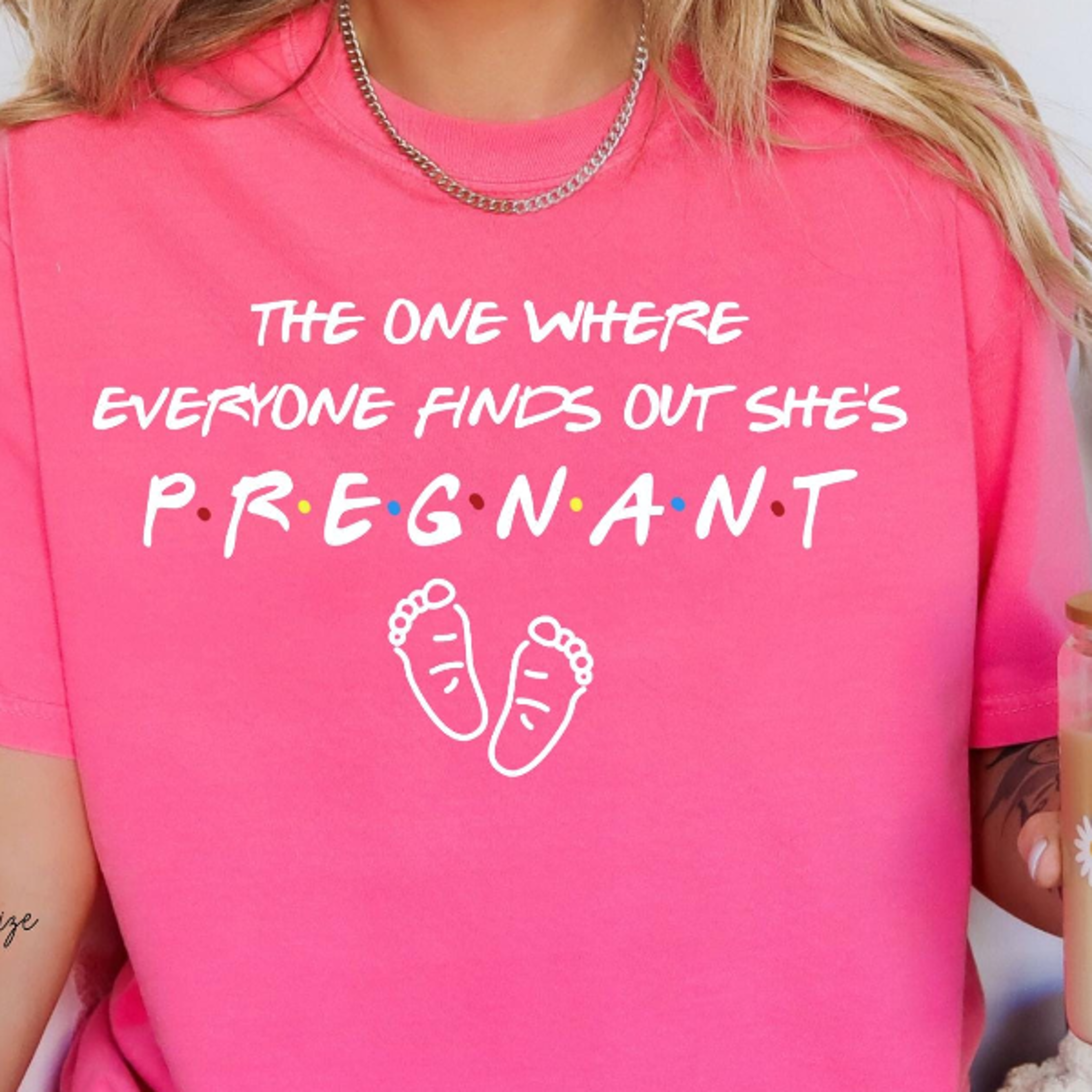 The One Where Everyone Finds Out Pregnancy Shirt