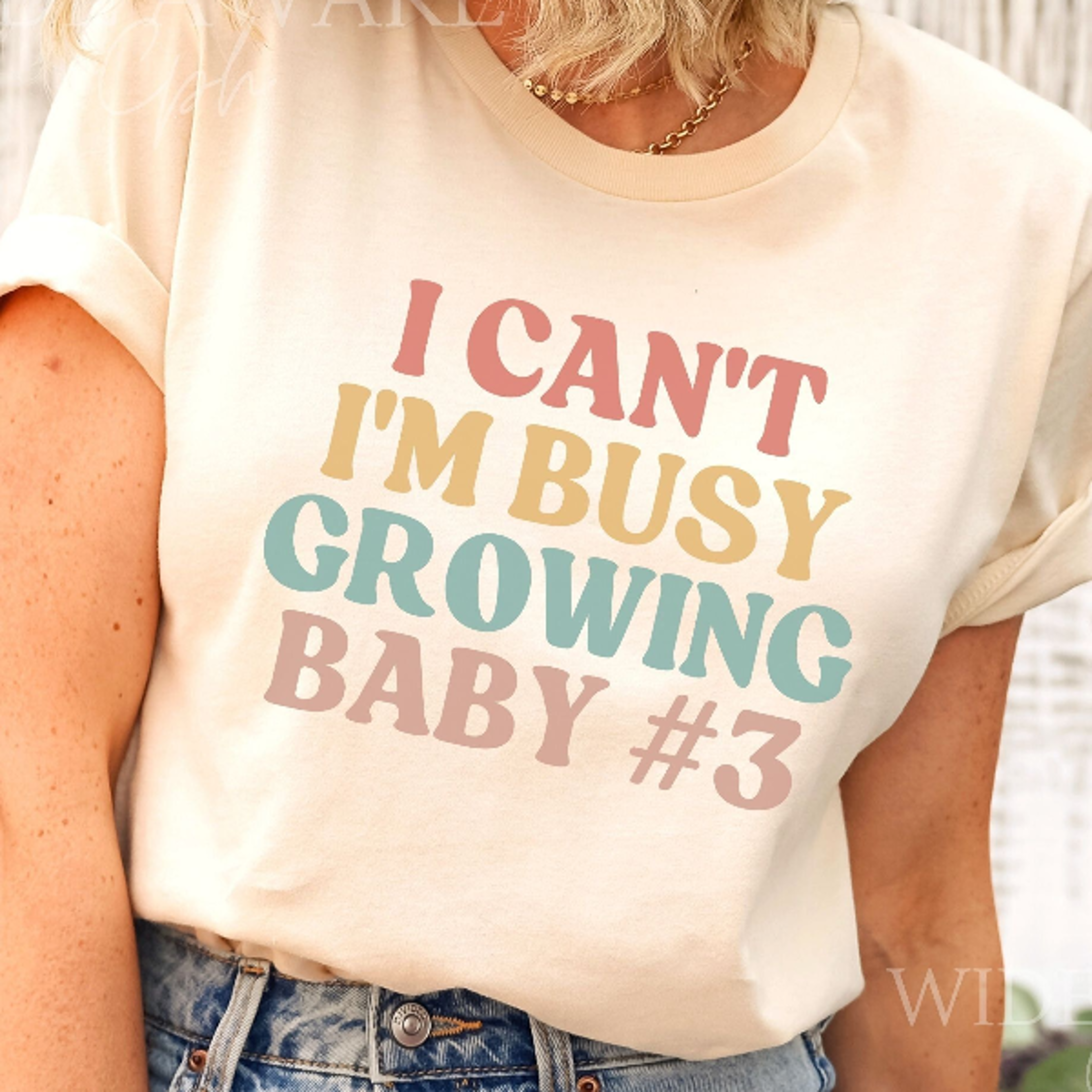3rd pregnancy announcement shirt unisex fit baby reveal tee