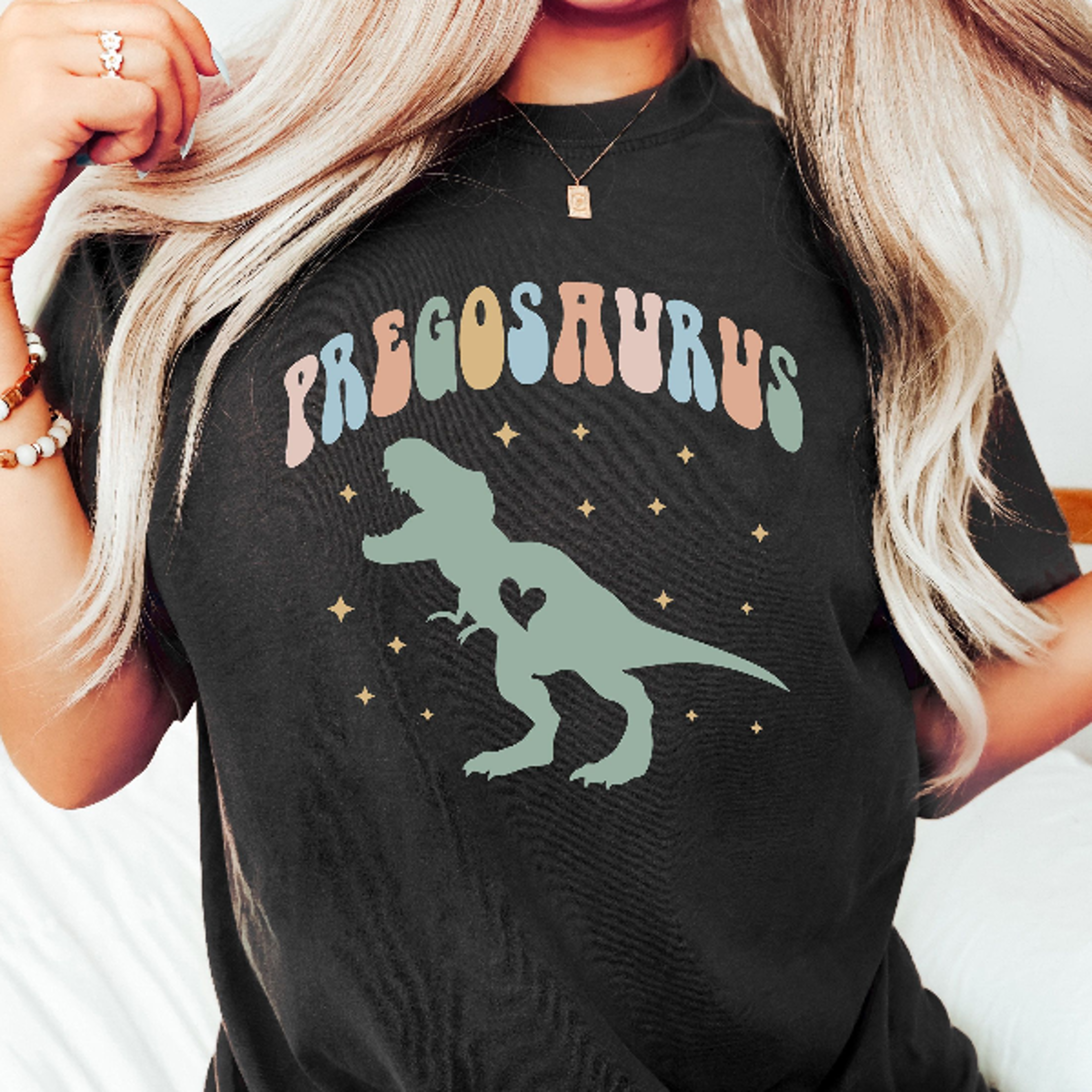 retro pregosaurus shirt funny pregnancy announcement tee mom to be baby reveal gift