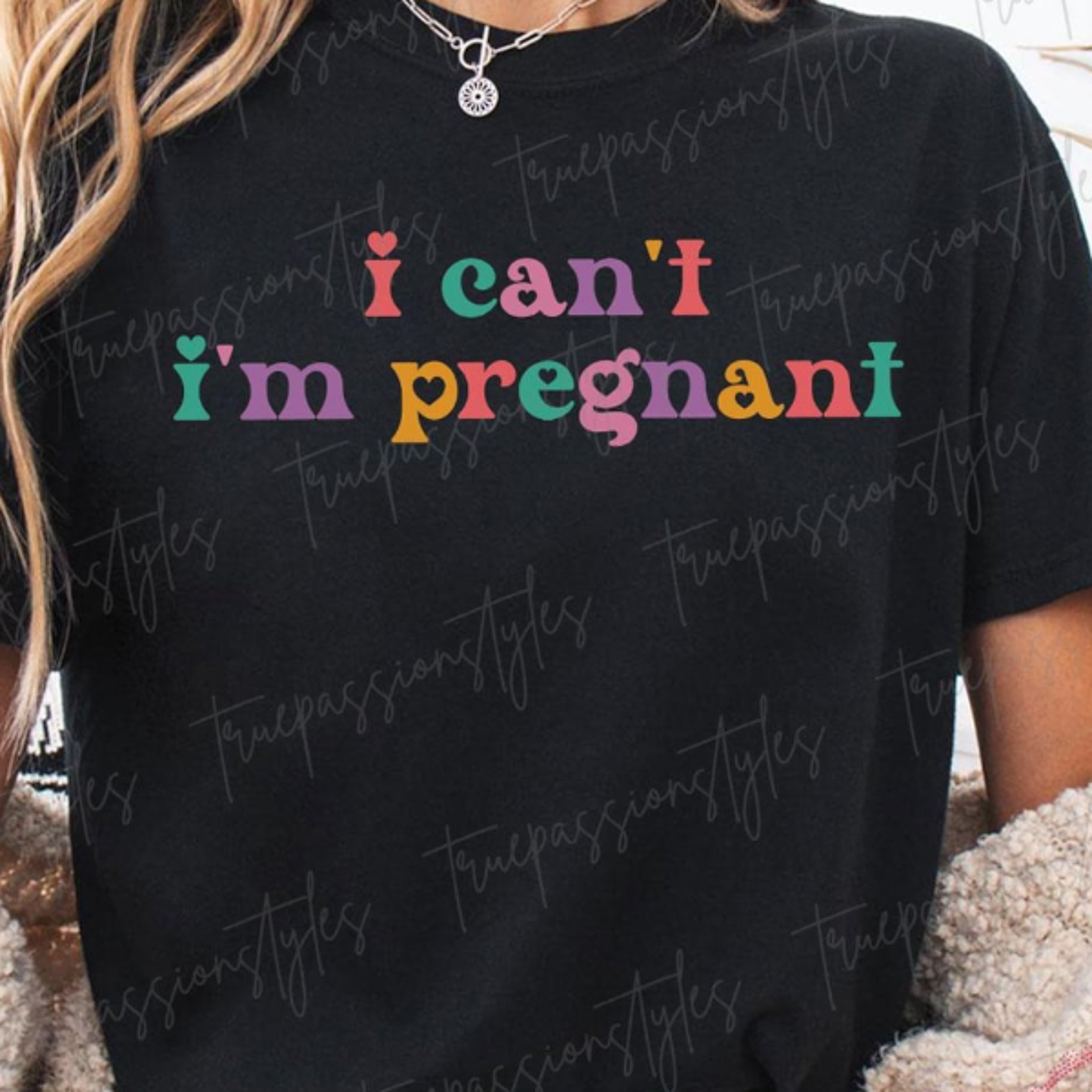 funny pregnant shirt, i can't i'm pregnant tshirt, new mom sweatshirt, pregnancy announcement tee, mom to be gift