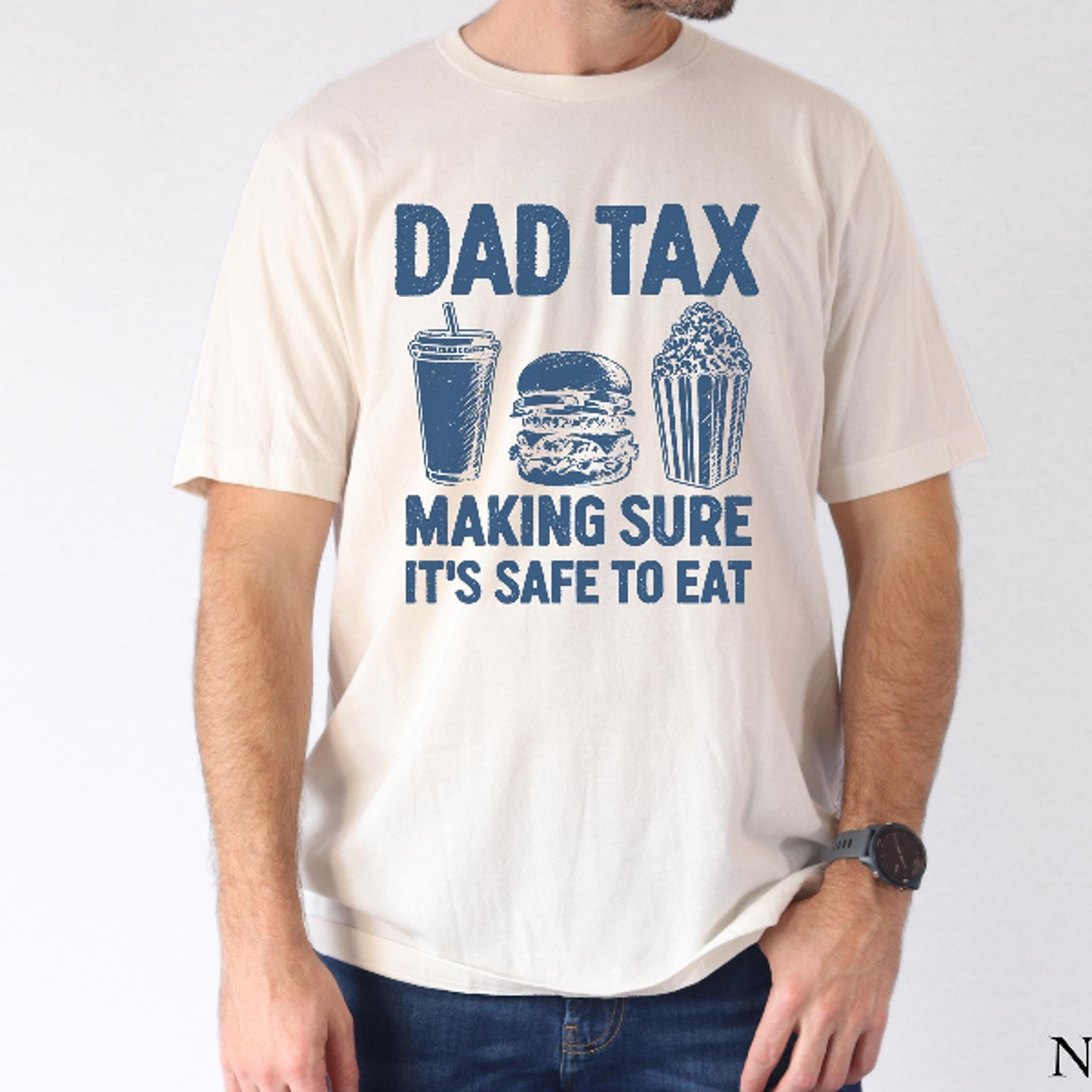 dad tax shirt funny dad joke tee making sure it's safe to eat gift for dad