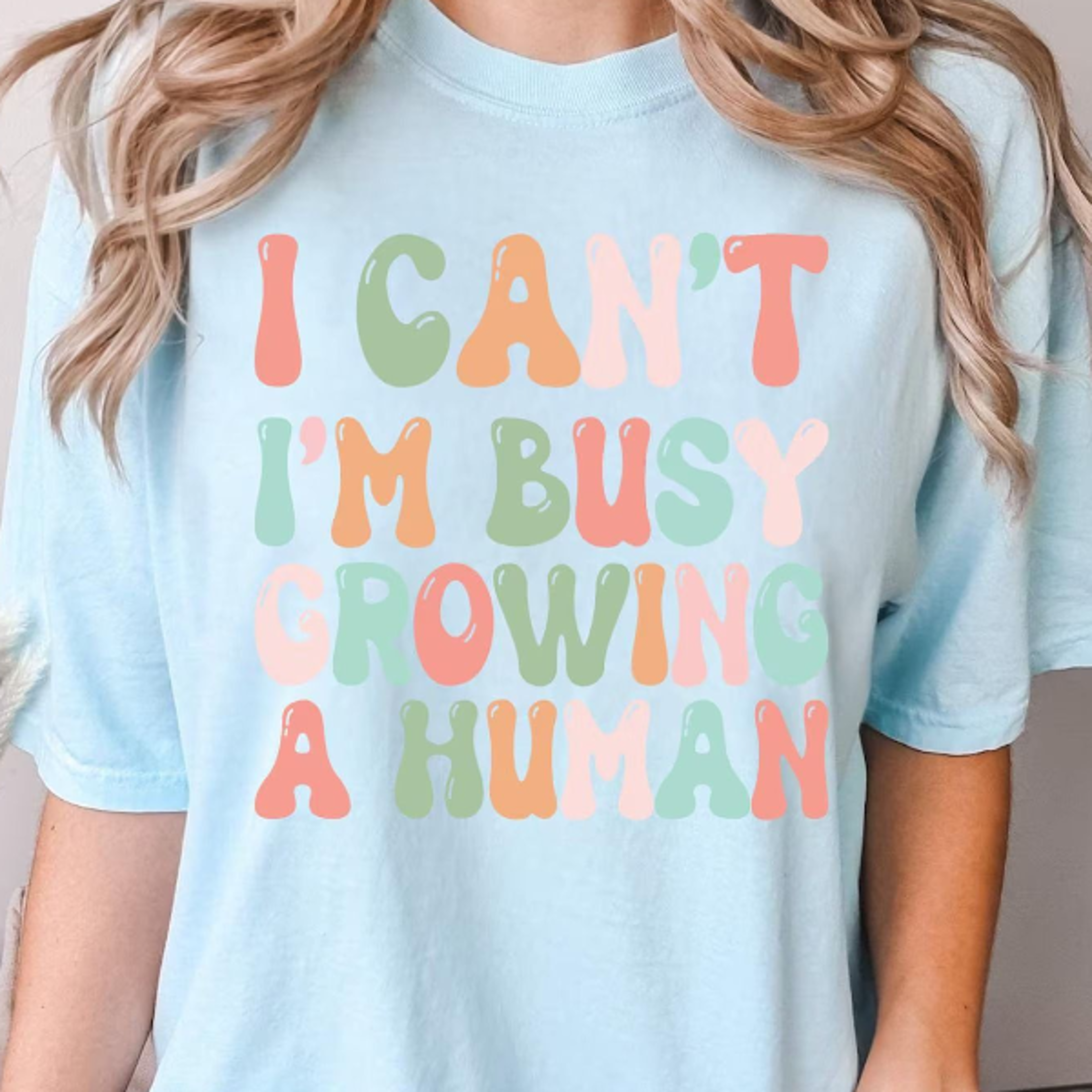 i can't i'm busy growing a human funny pregnancy shirt | maternity shirt baby announcement mom to be gift