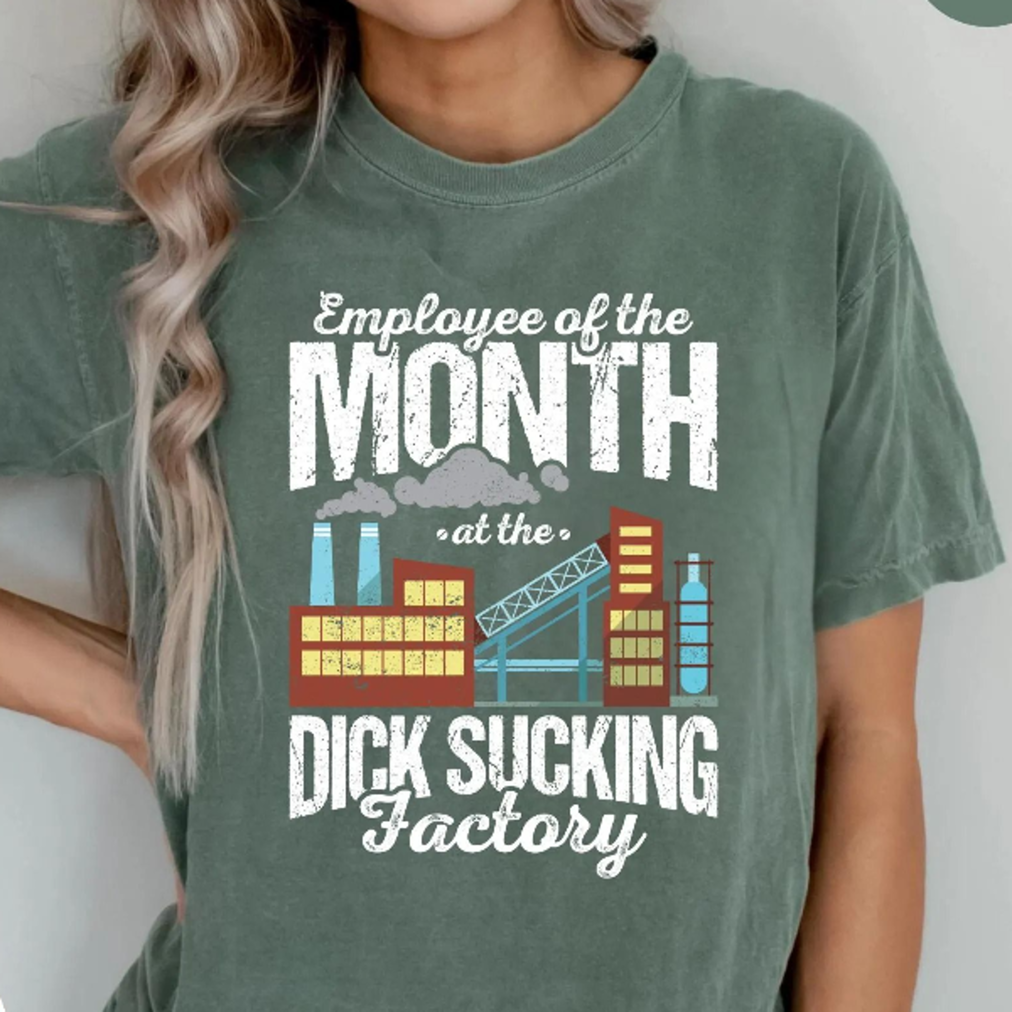 employee of the month joke novelty t-shirt | funny stag party statement tee | banter gift shirt