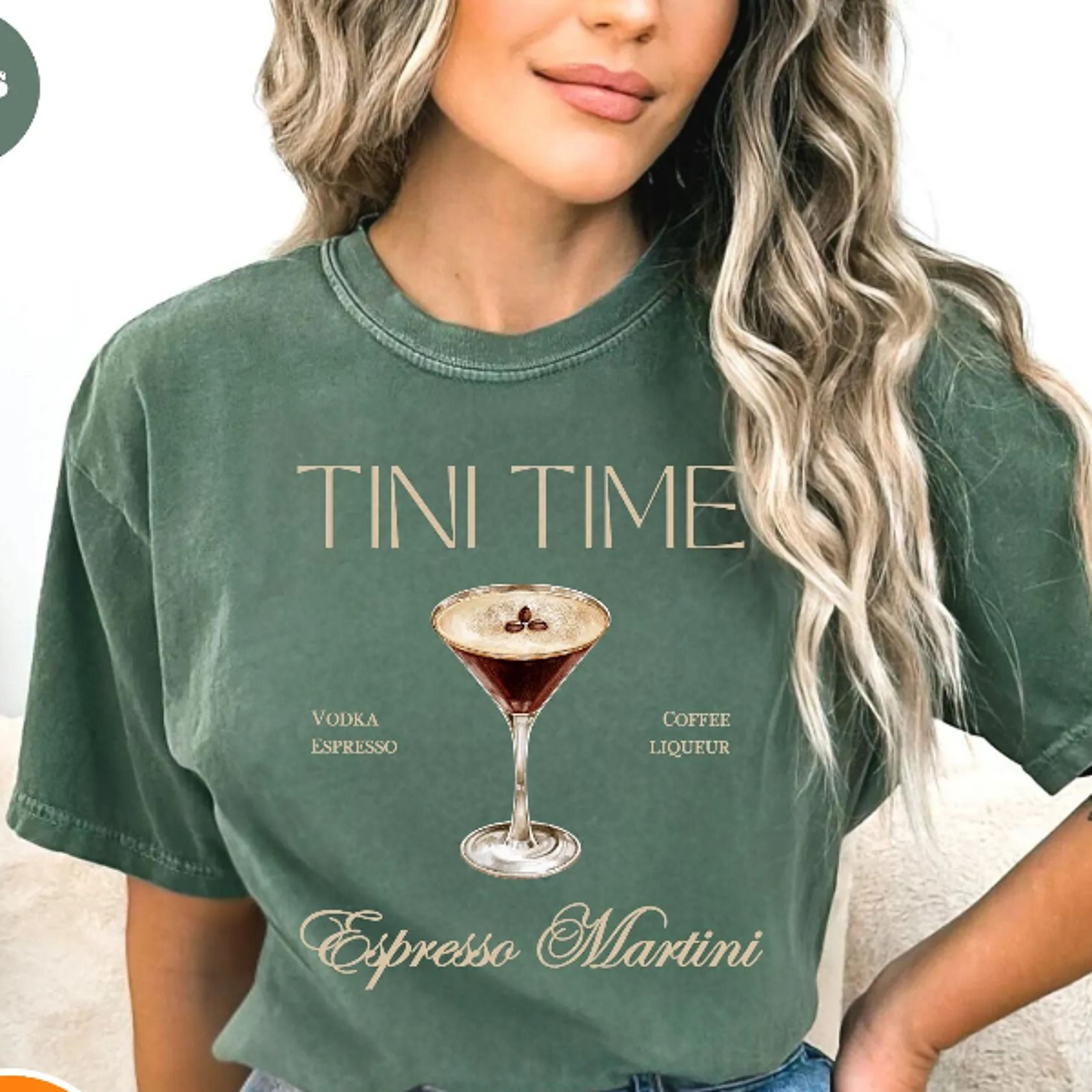 espresso martini tini time t-shirt | girls club espresso shirt | funny cocktail party tee