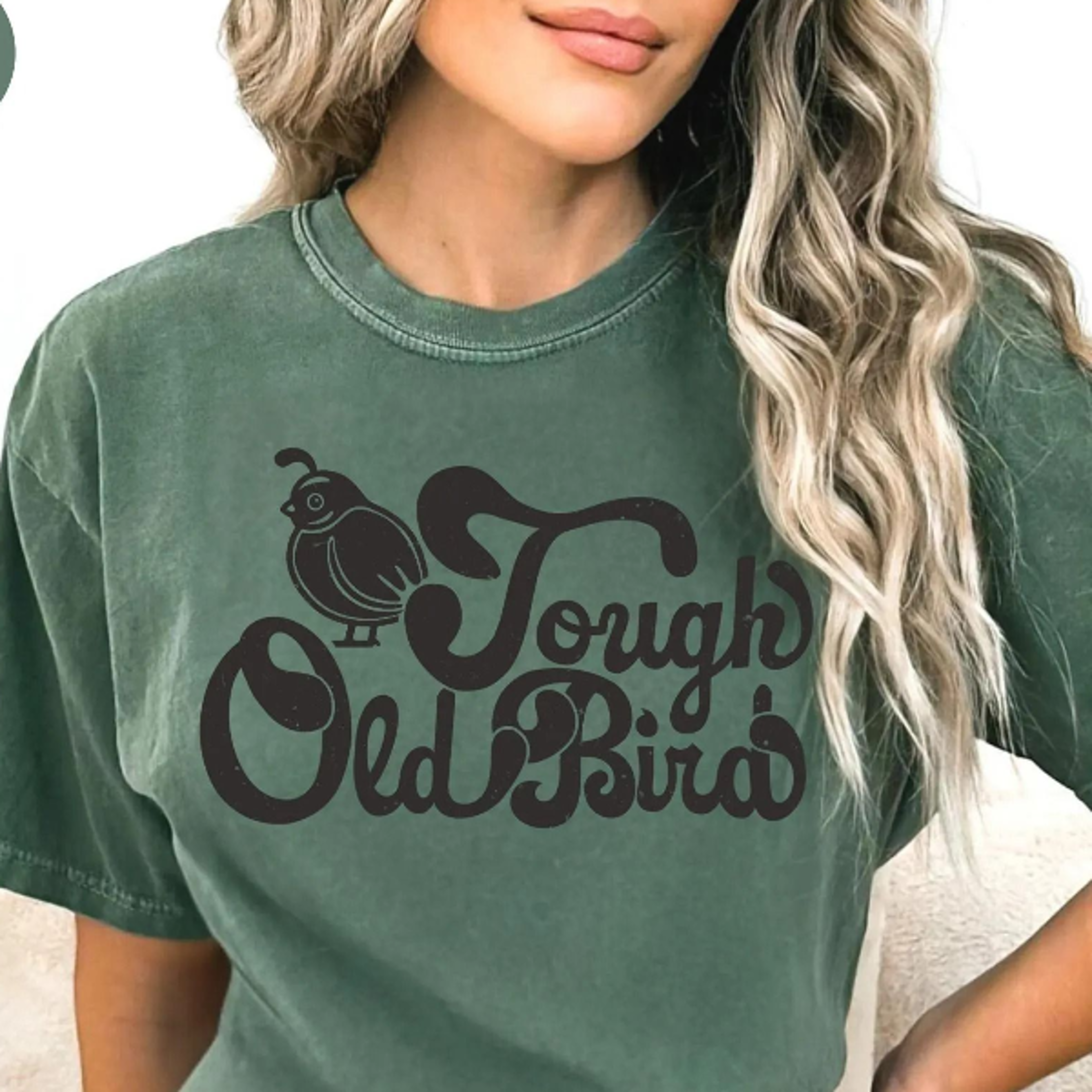 tough old bird t-shirt | funny grandma shirt | cool grammy bird watcher tee | mother's day grandma gift