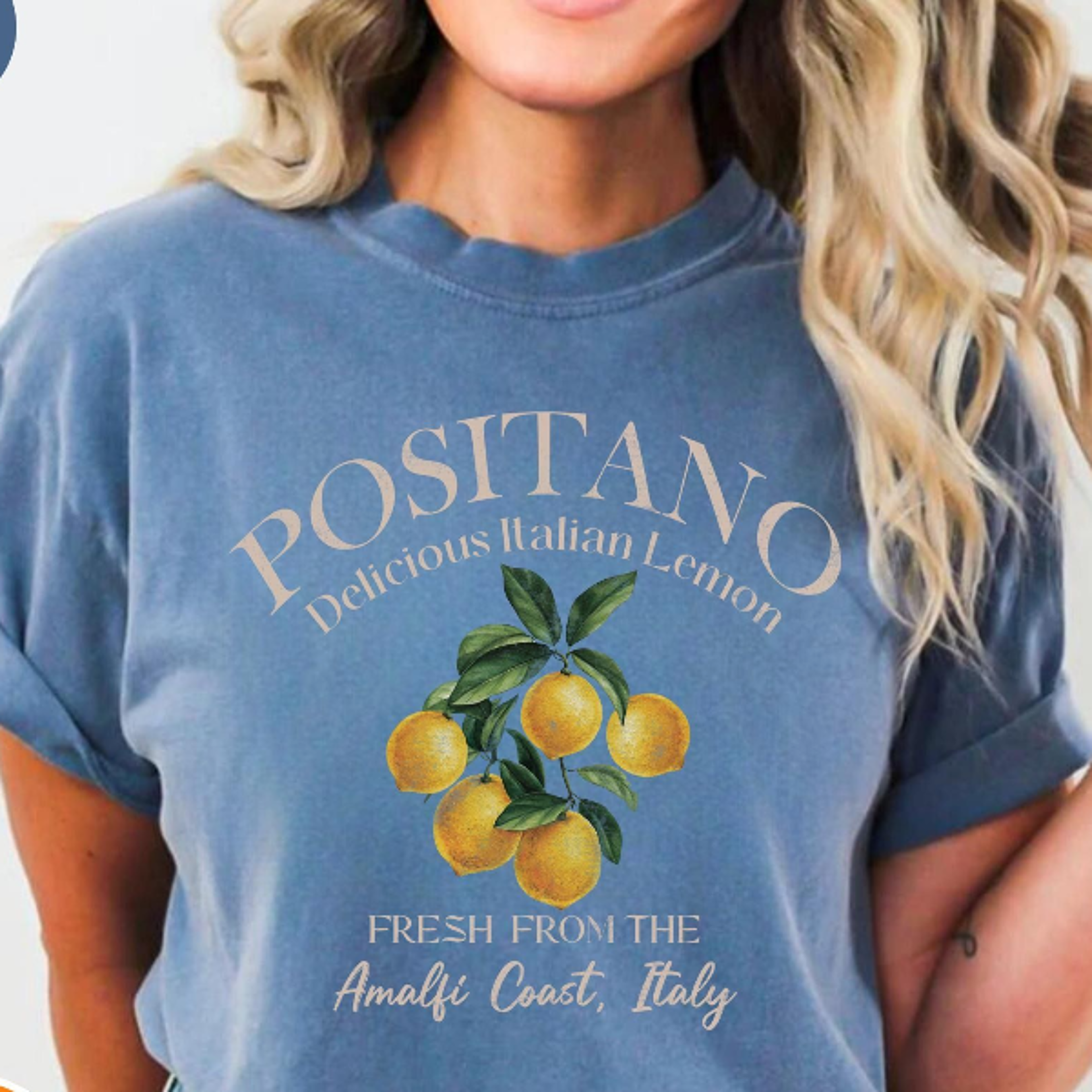positano lemon t-shirt amalfi coast italian lemons tee | limoncello capri italy summer shirt | italy travel graphic top