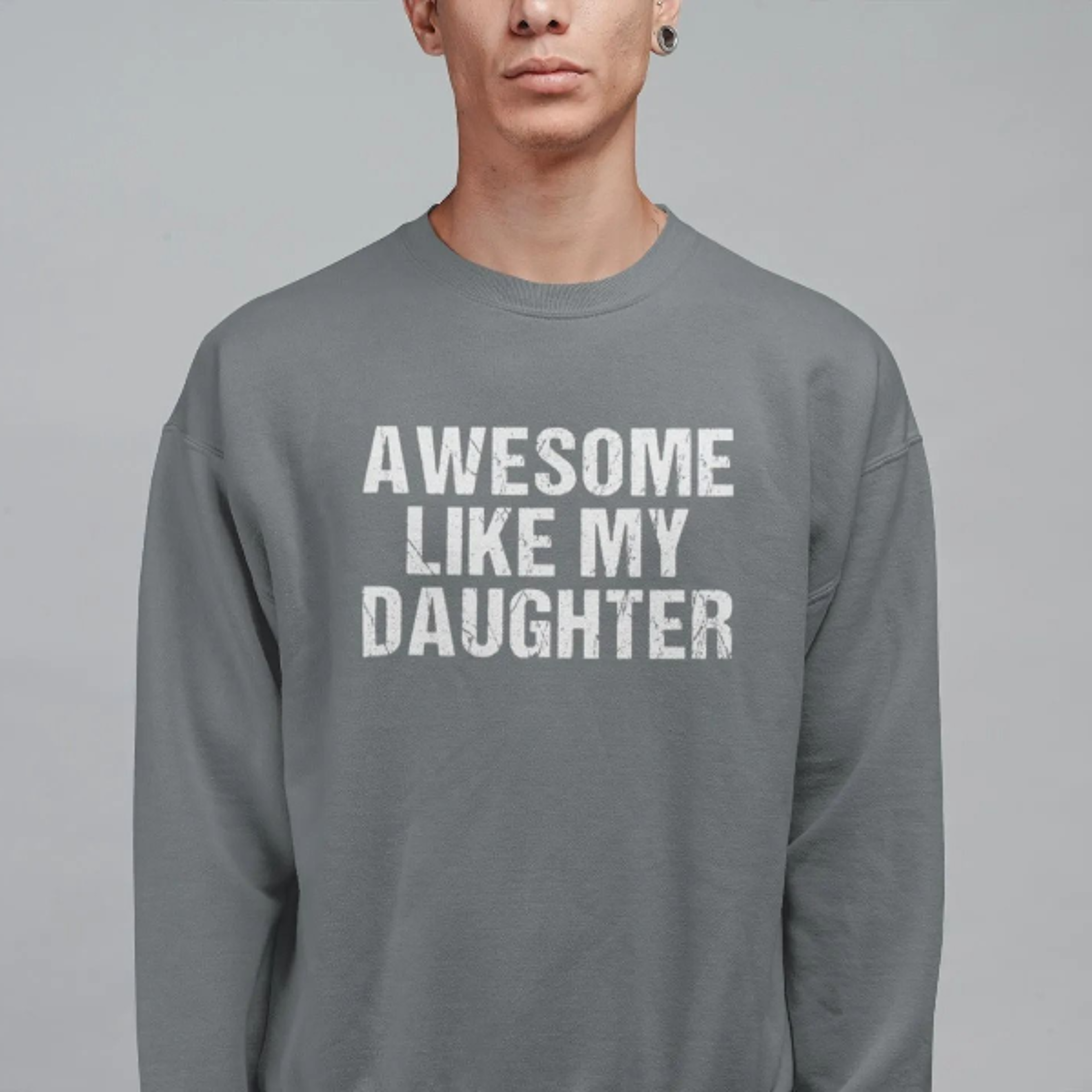 awesome like my daughters shirt funny fathers day gift tee for proud dads