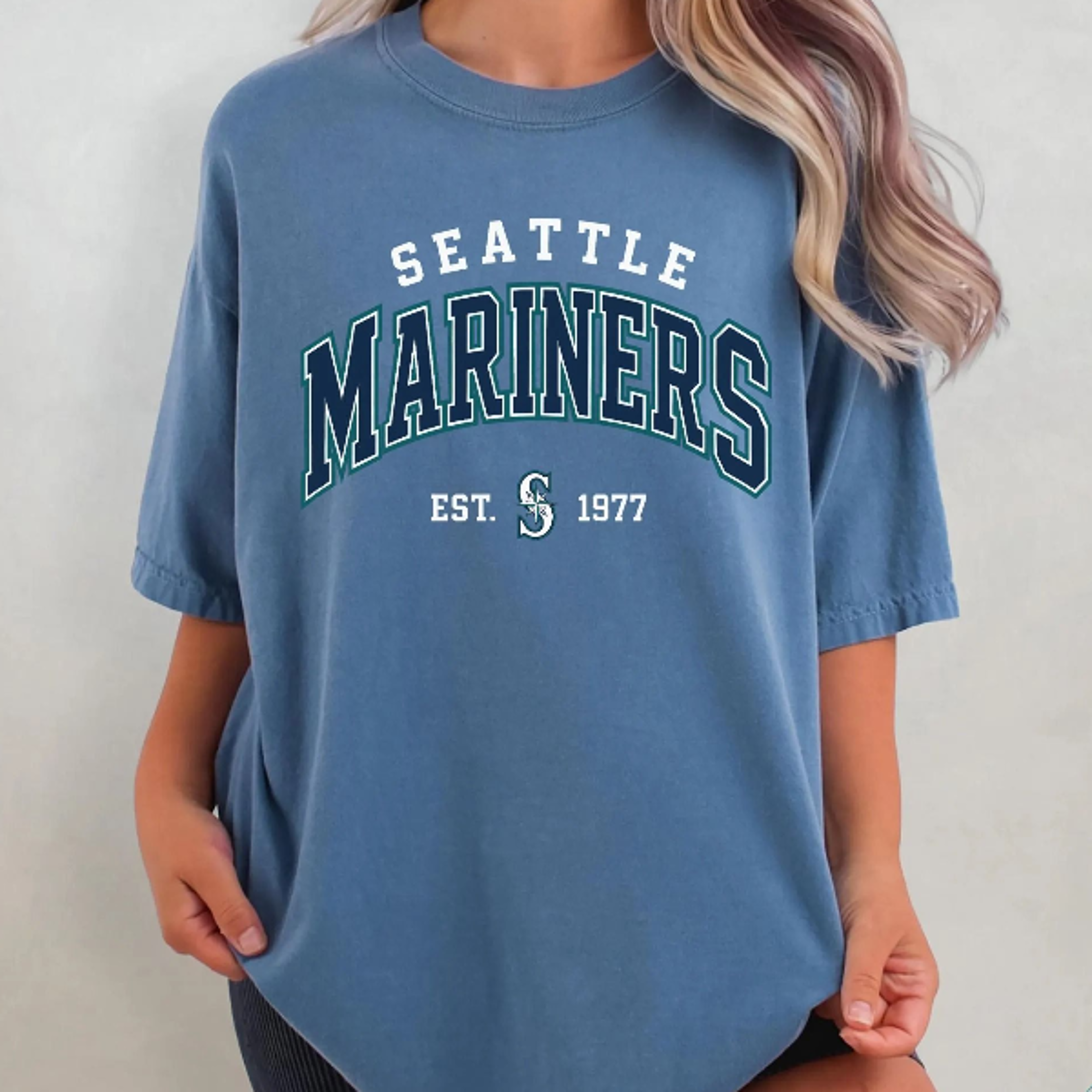 seattle football vintage comfort colors shirt retro sports fan tee