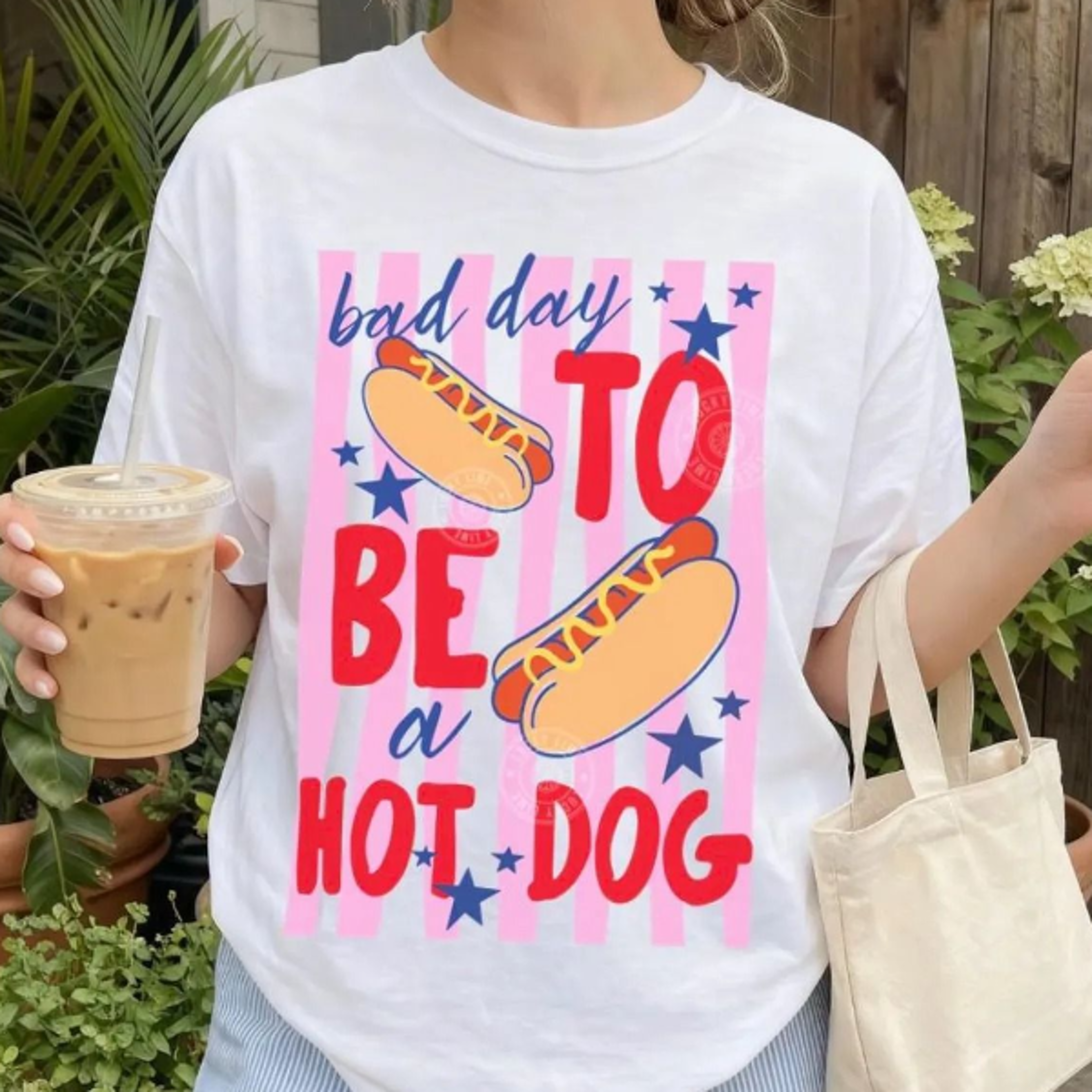 bad day to be a hot dog shirt funny summer bbq 4th of july graphic tee