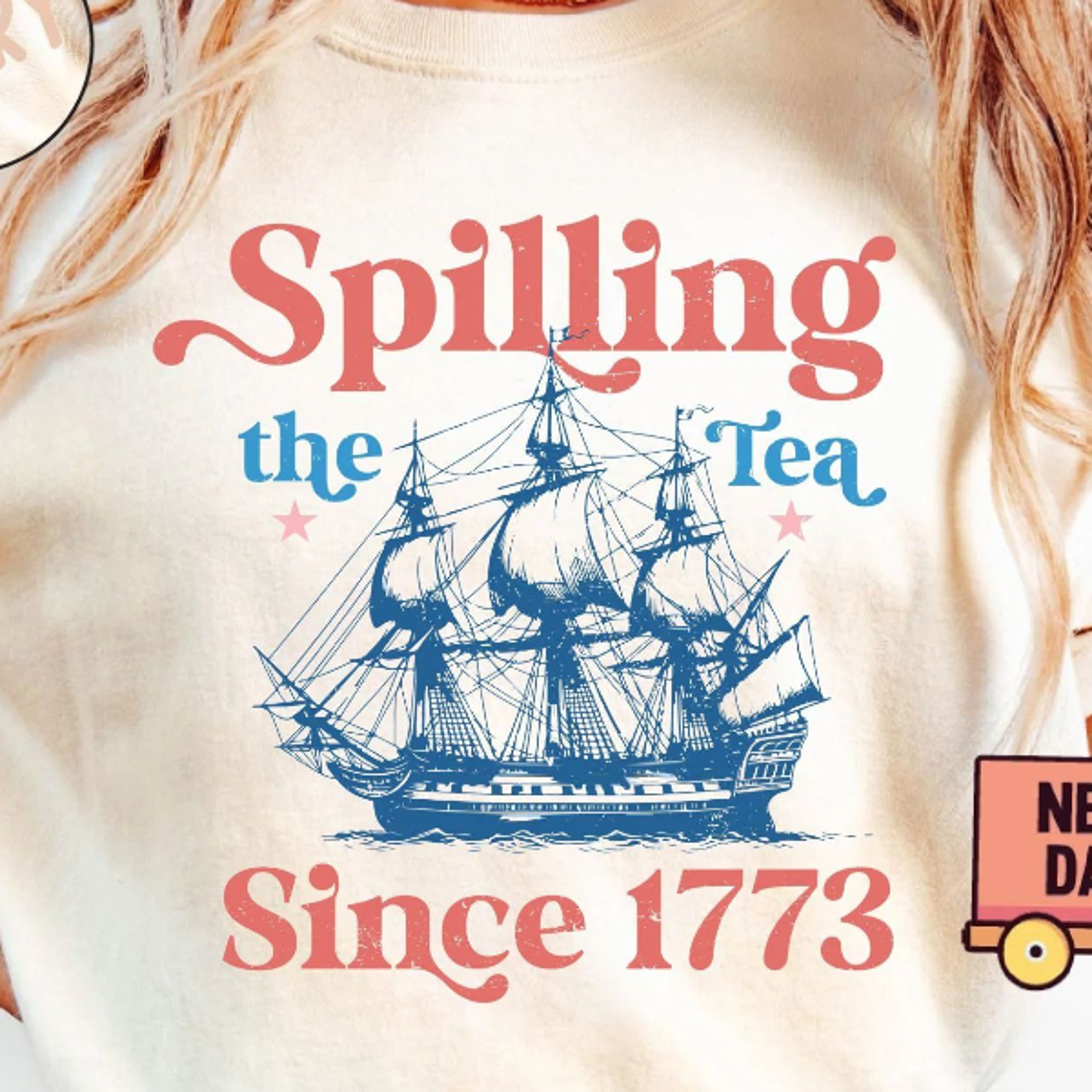 spilling the tea since 1773 patriotic usa 4th of july graphic t shirt