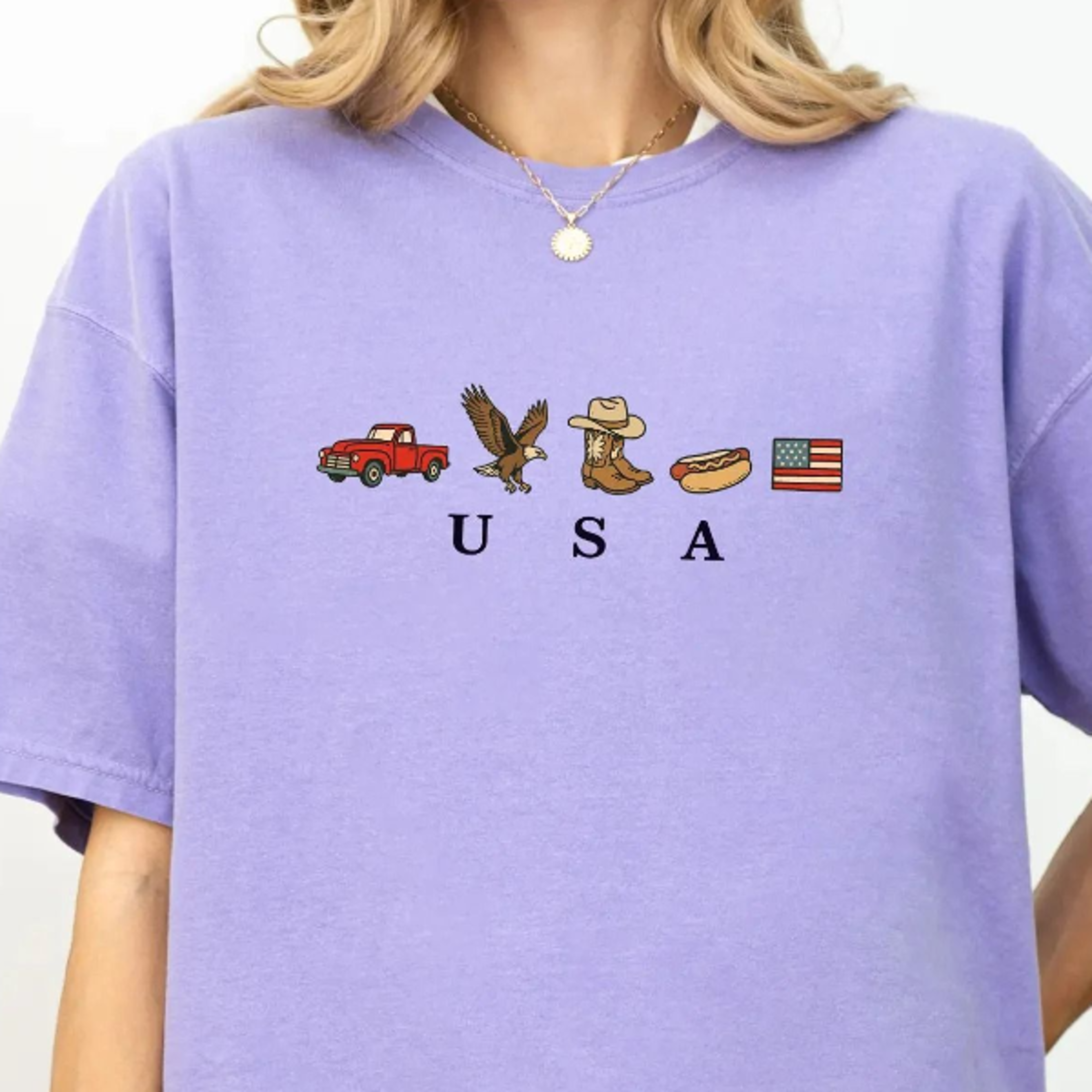 vintage american flag western graphic tee patriotic 4th of july shirt