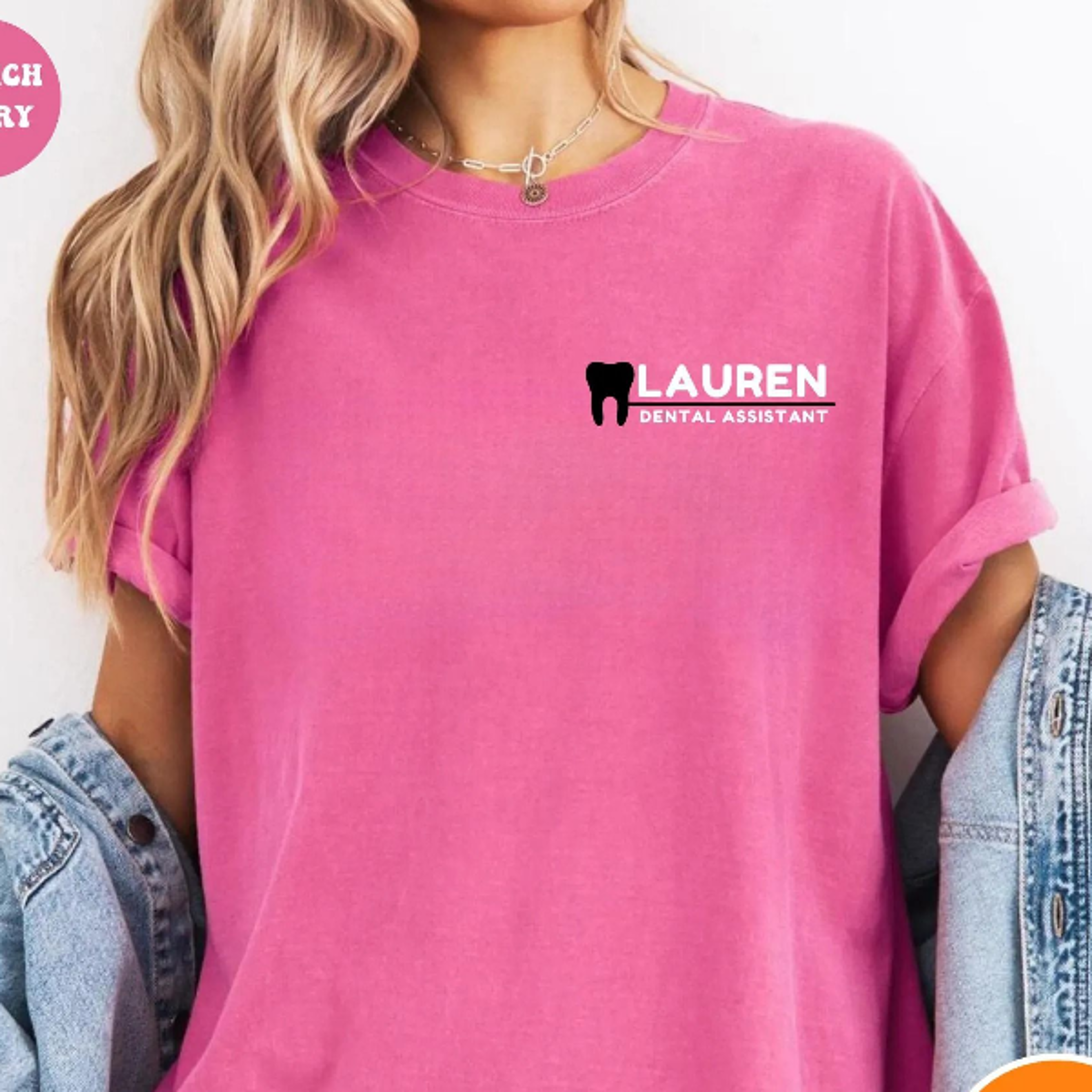 dentist t-shirt personalized dental assistant tooth shirt – cute dental gift tee