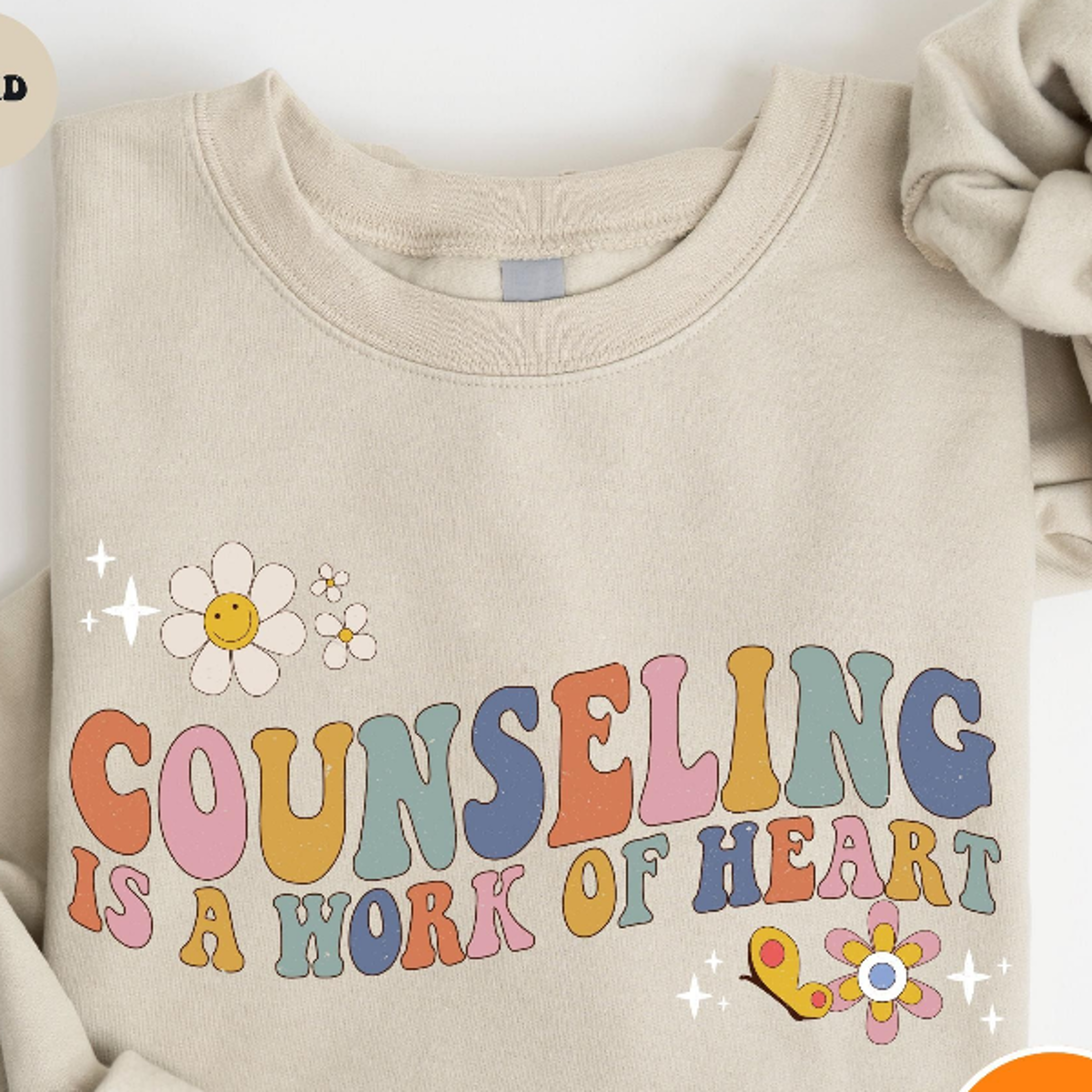 school counselor sweatshirt – counseling is a work of heart pullover for guidance counselors