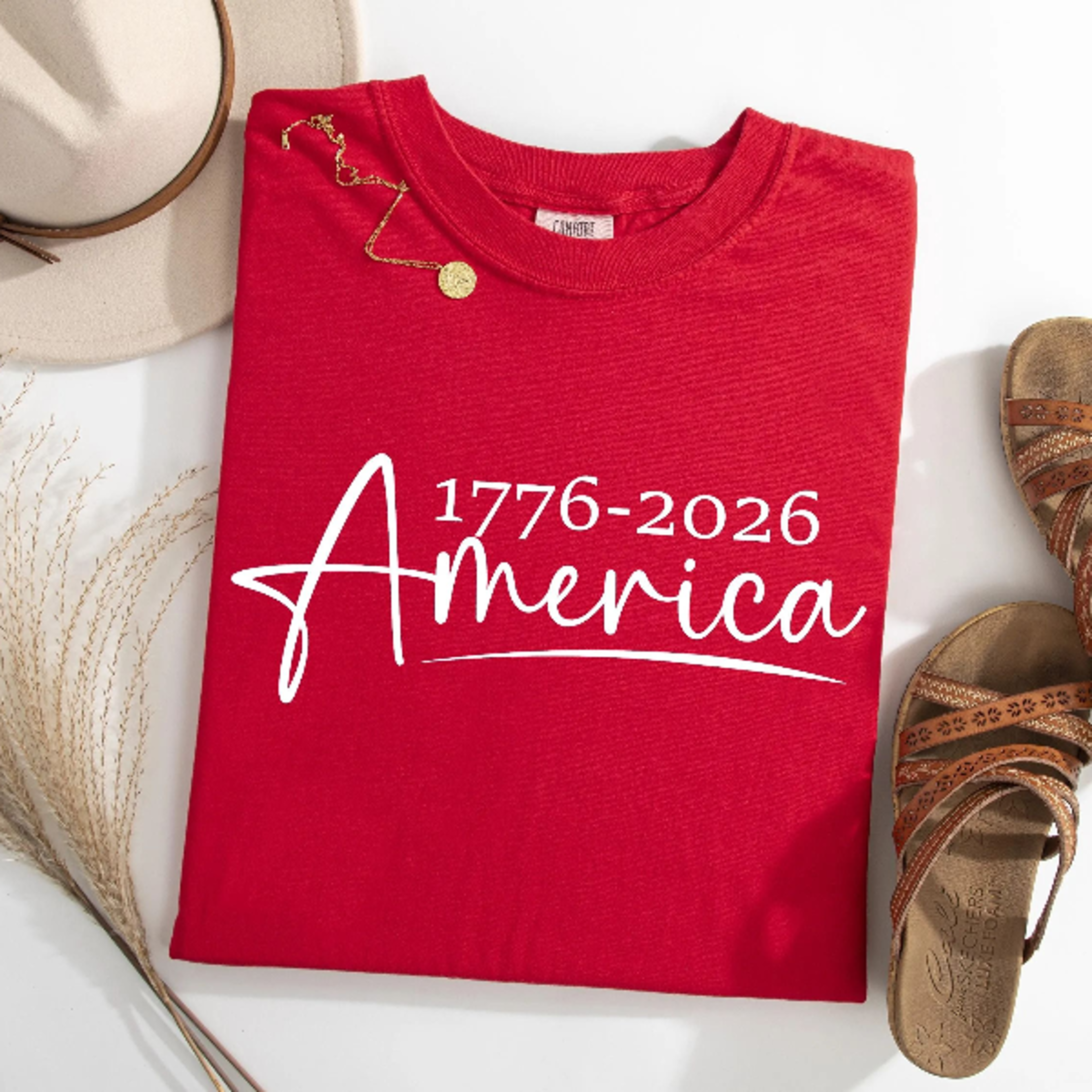 america 250th anniversary 1776–2026 patriotic american 4th of july t-shirt