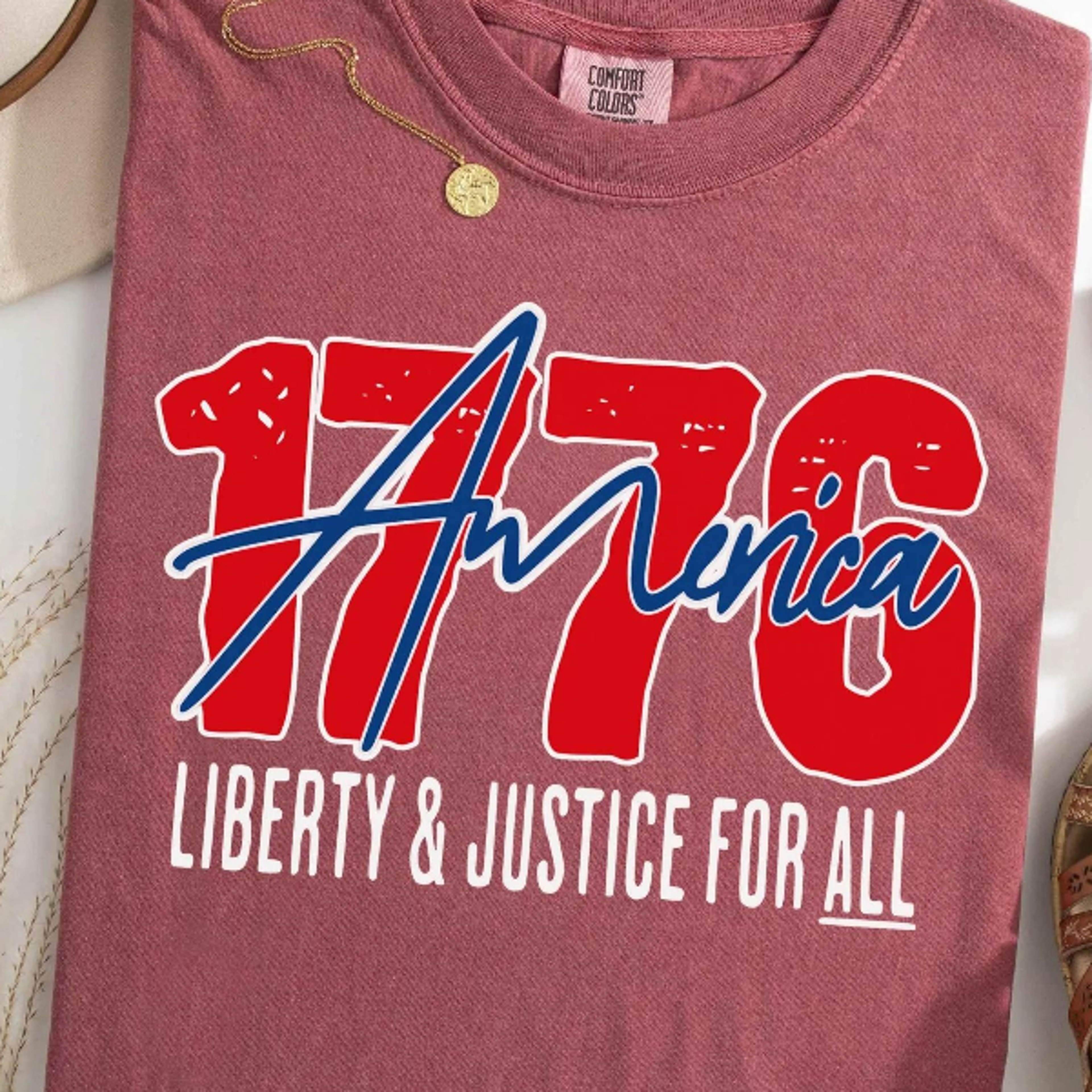 human rights patriotic america 250 1776–2026 liberal independence day graphic tee