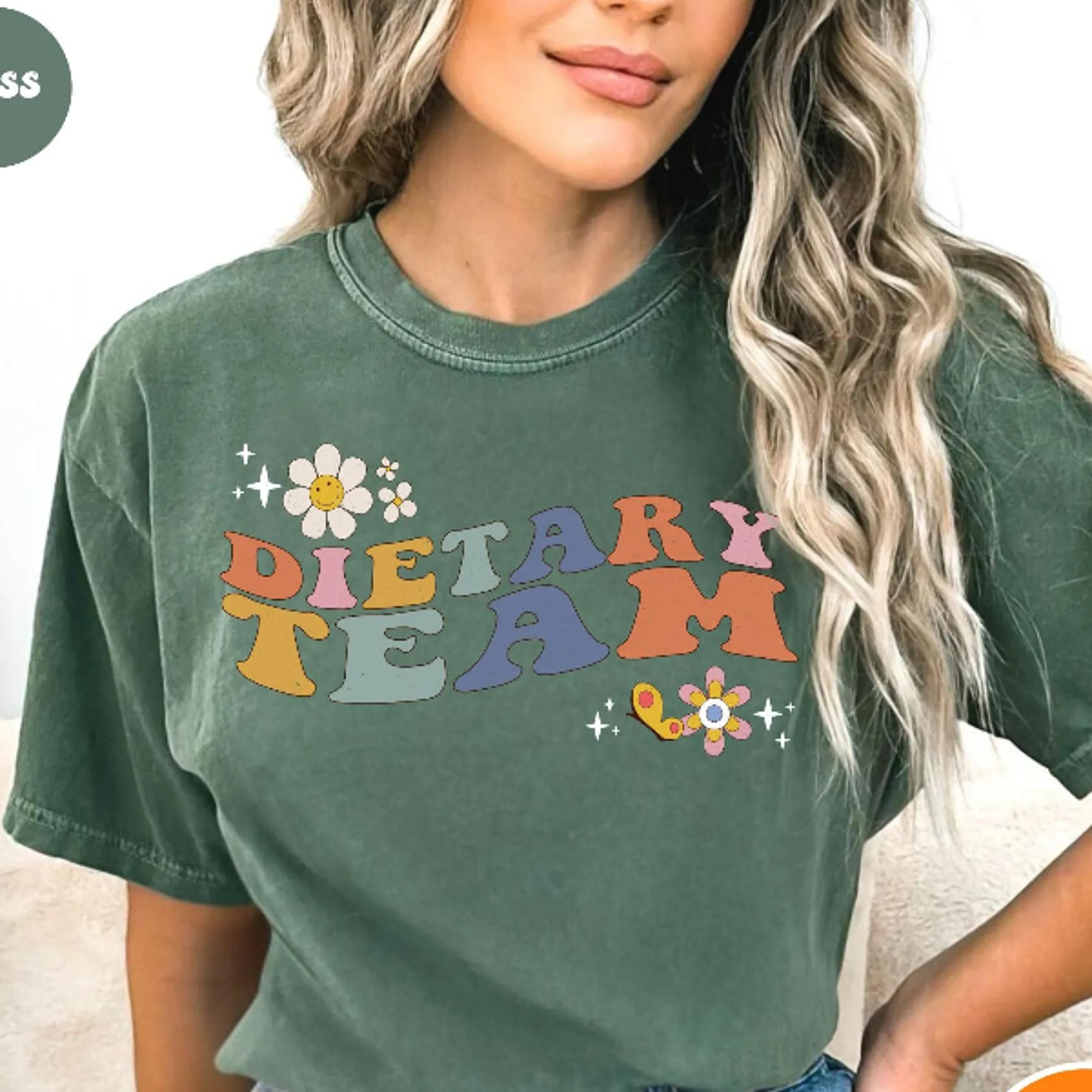 dietary team registered dietitian & nutritionist gift t-shirt