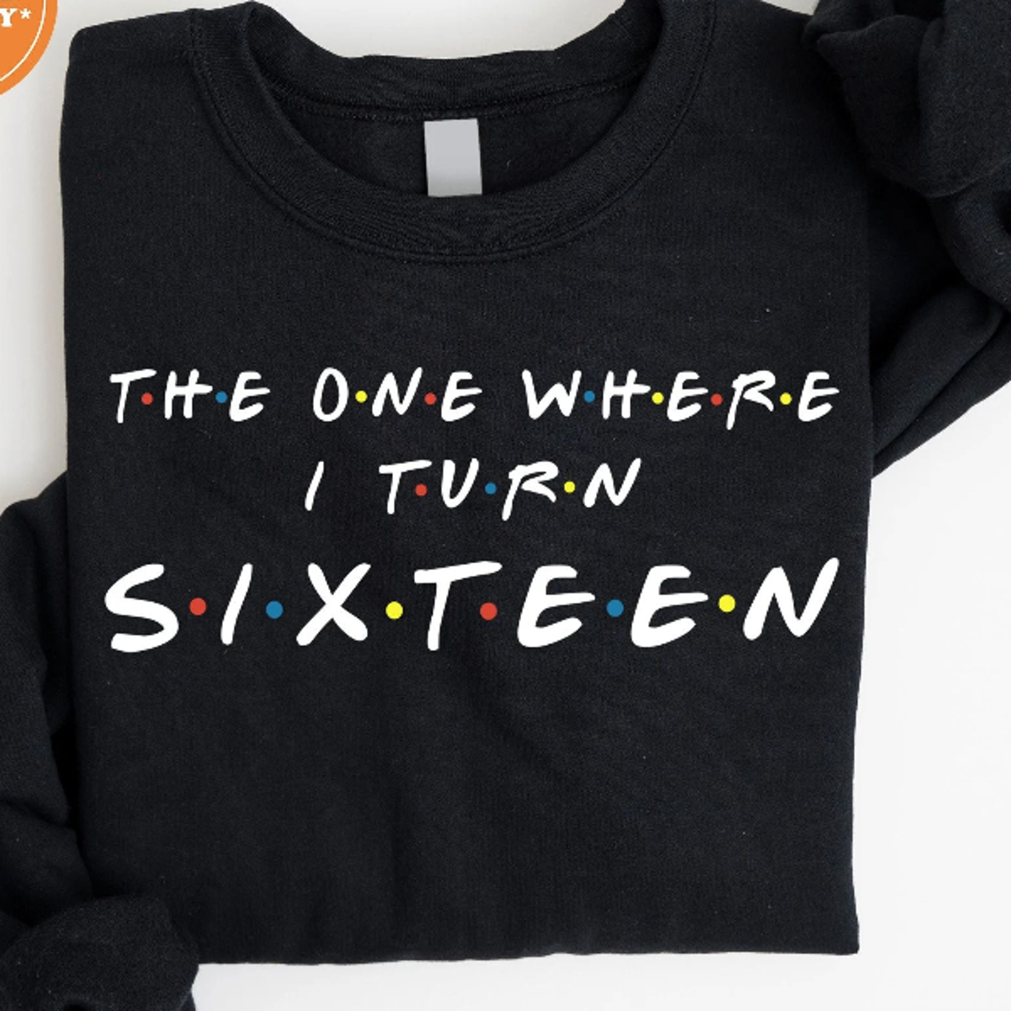 sweet 16 birthday crewneck sweatshirt sixteen party celebration shirt