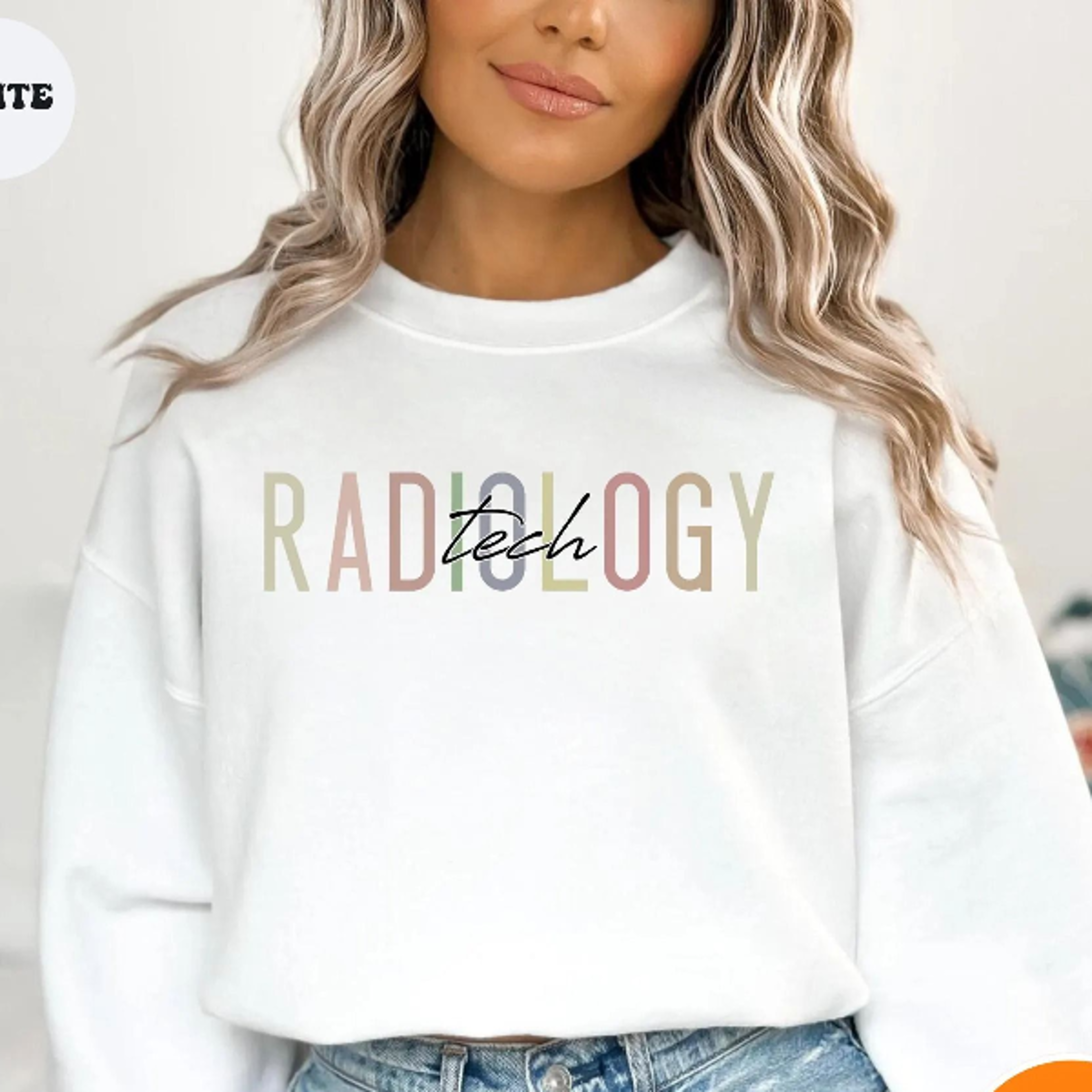 radiology tech crewneck sweatshirt x-ray cardio tech rad tech gift shirt