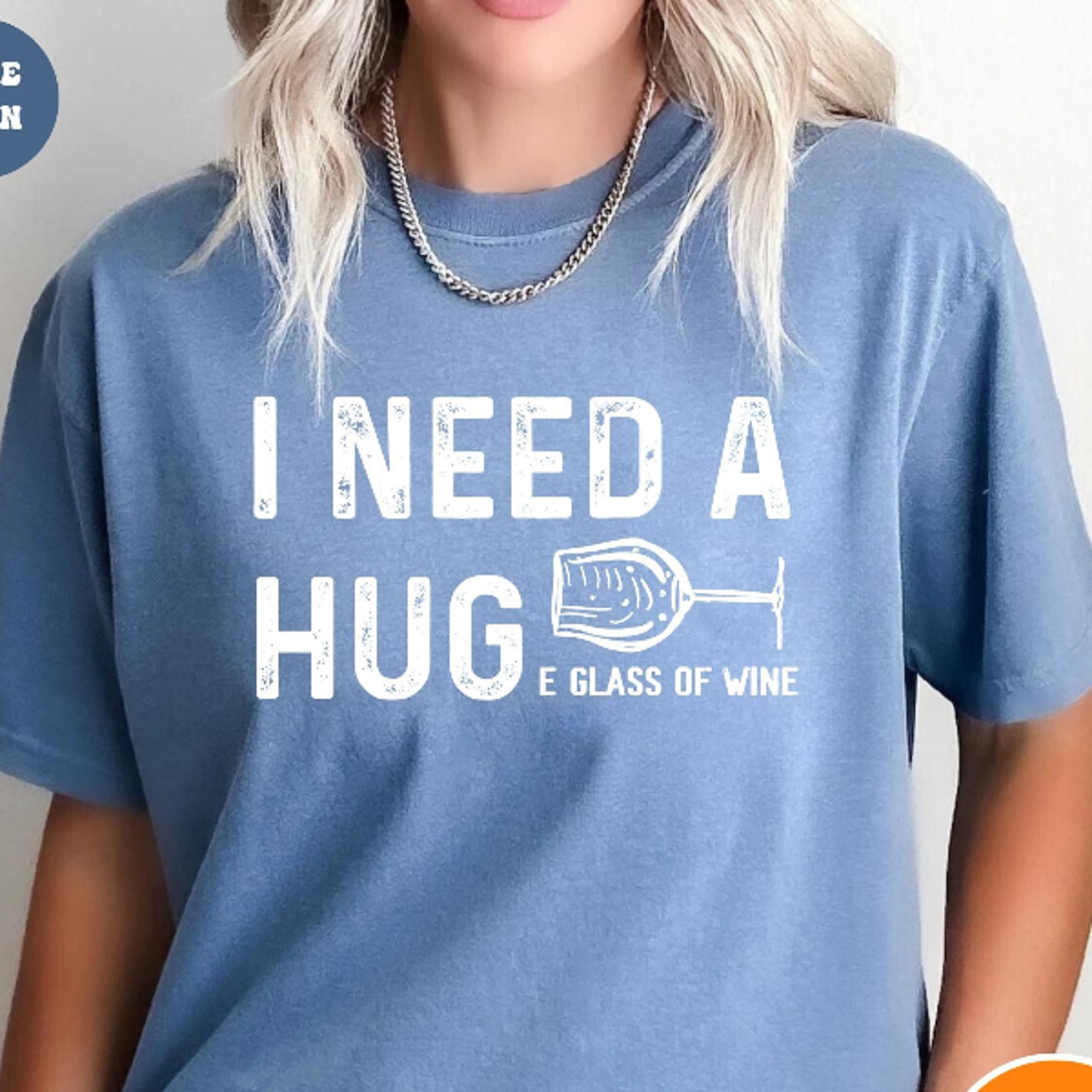 i need a huge glass of wine t-shirt funny wine lover drinking shirt