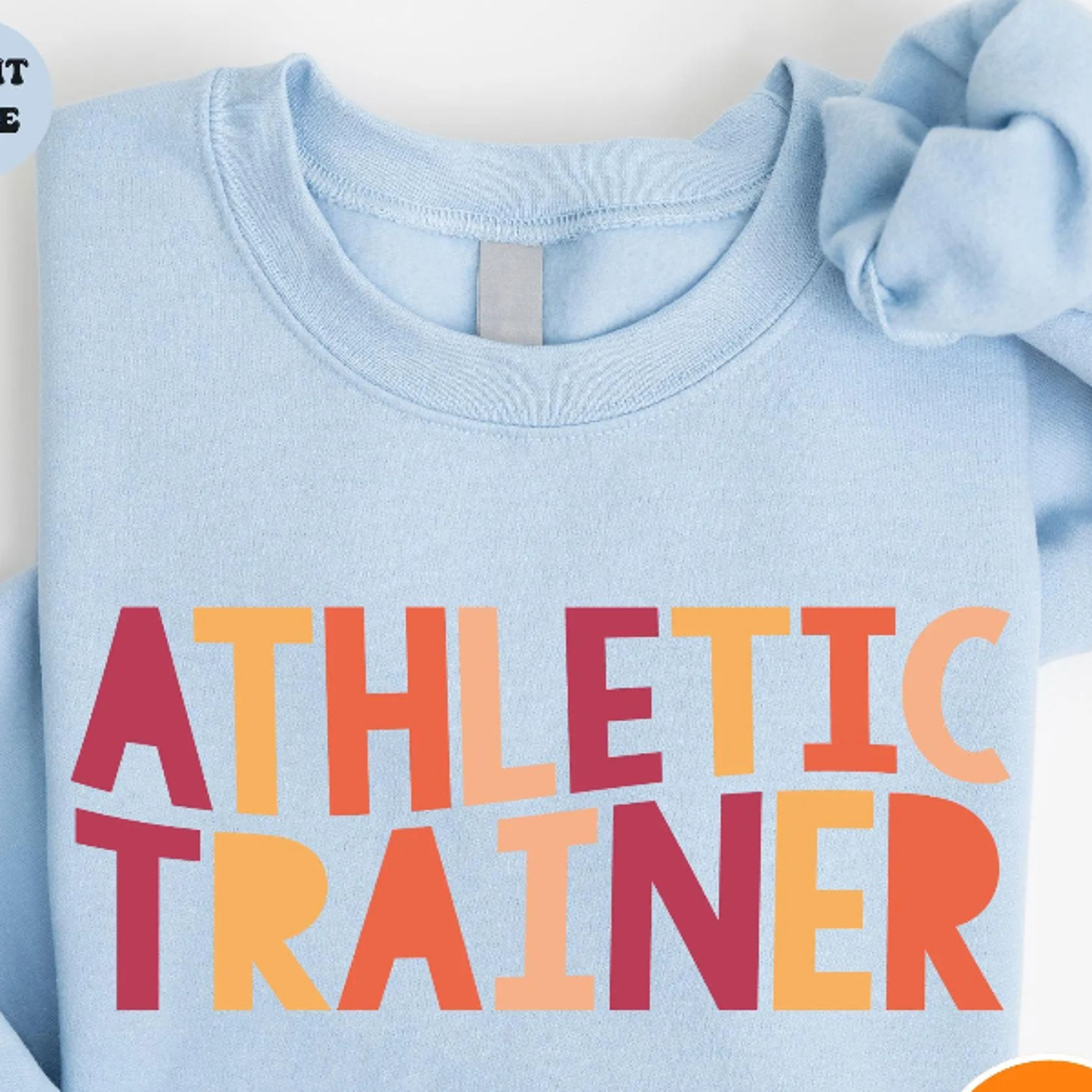 athletic trainer crewneck sweatshirt sports medicine fitness coach gift shirt