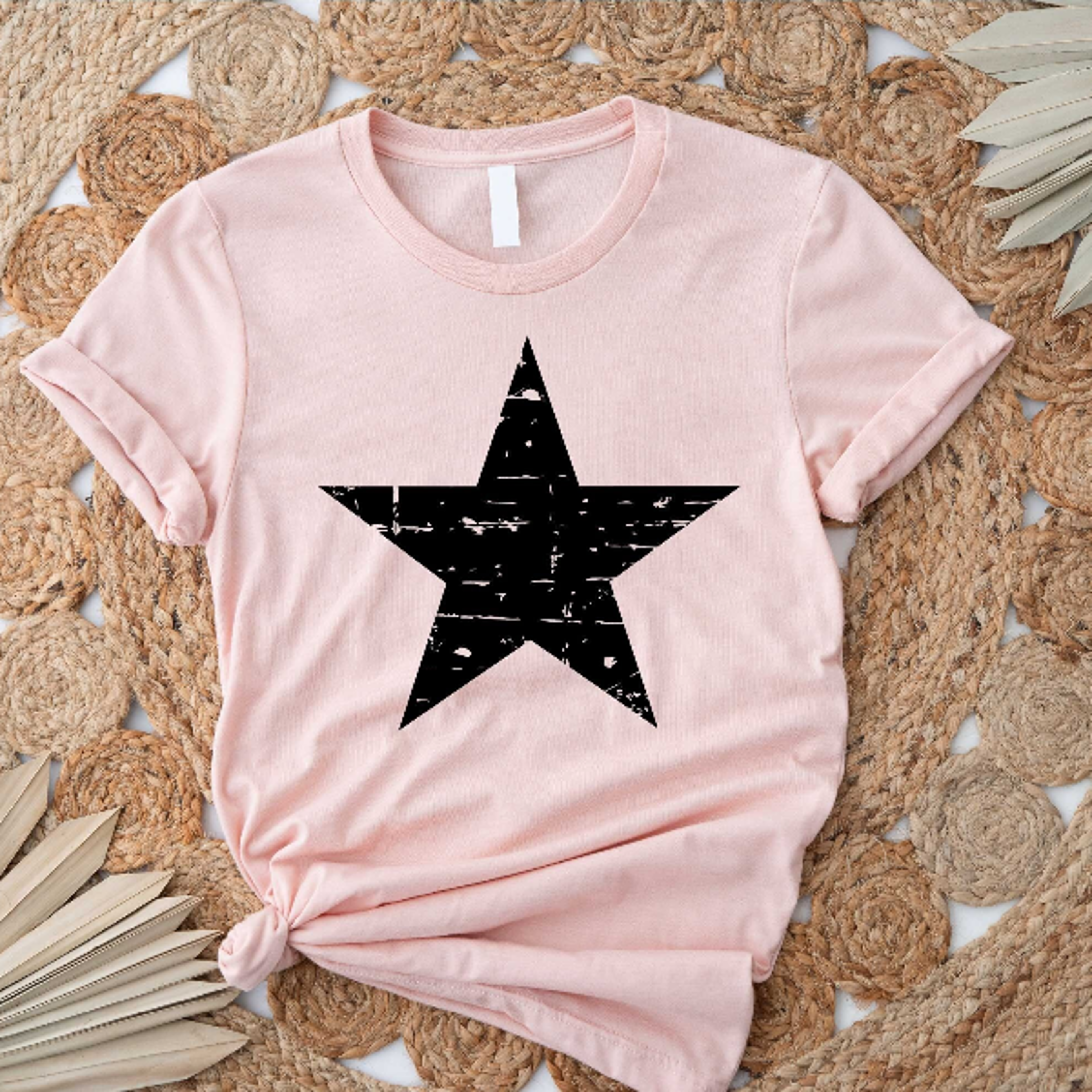 distressed big star graphic tee vintage chaos star unisex shirt
