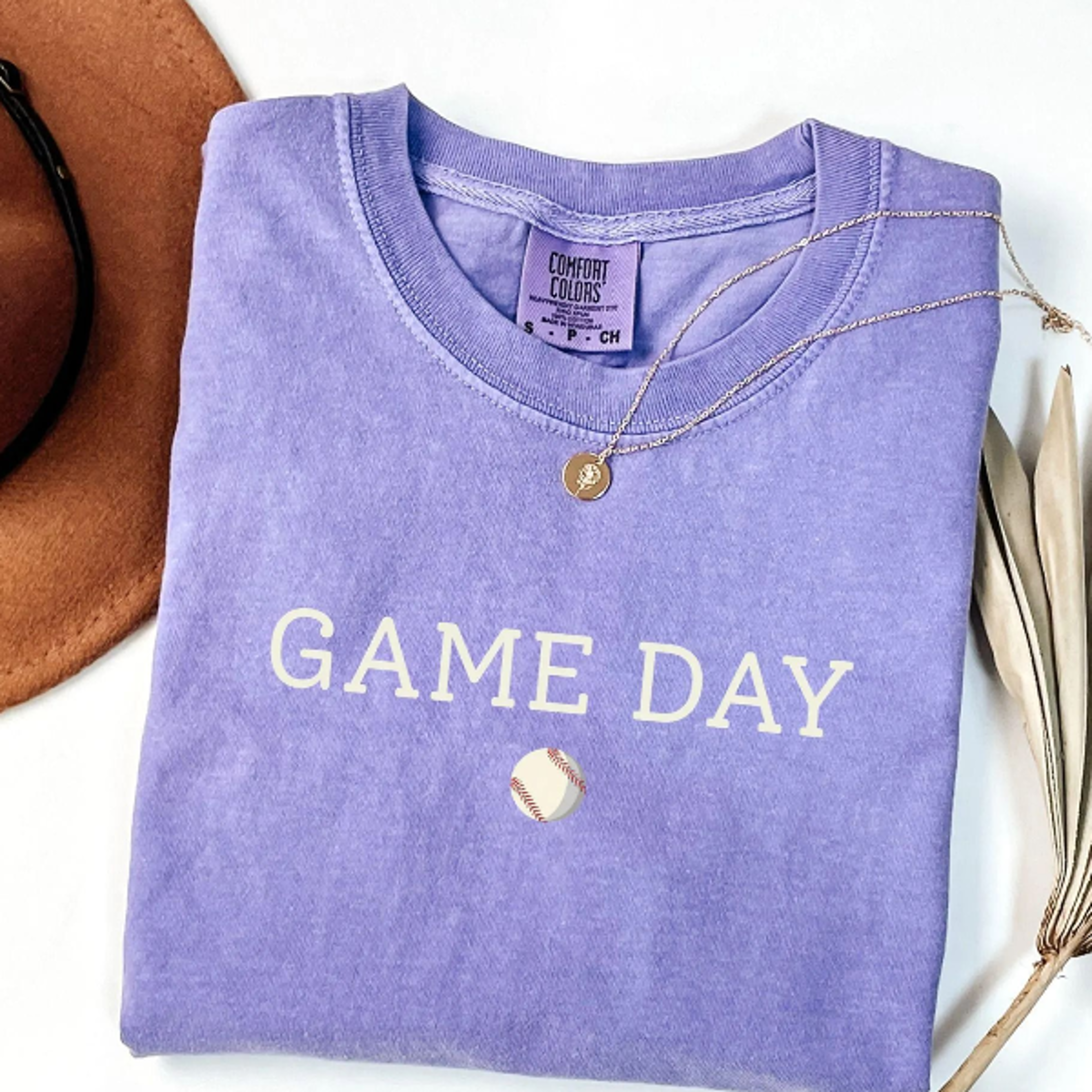 baseball game day shirt, baseball mom cute outfit tee, baseball season gift shirt for women