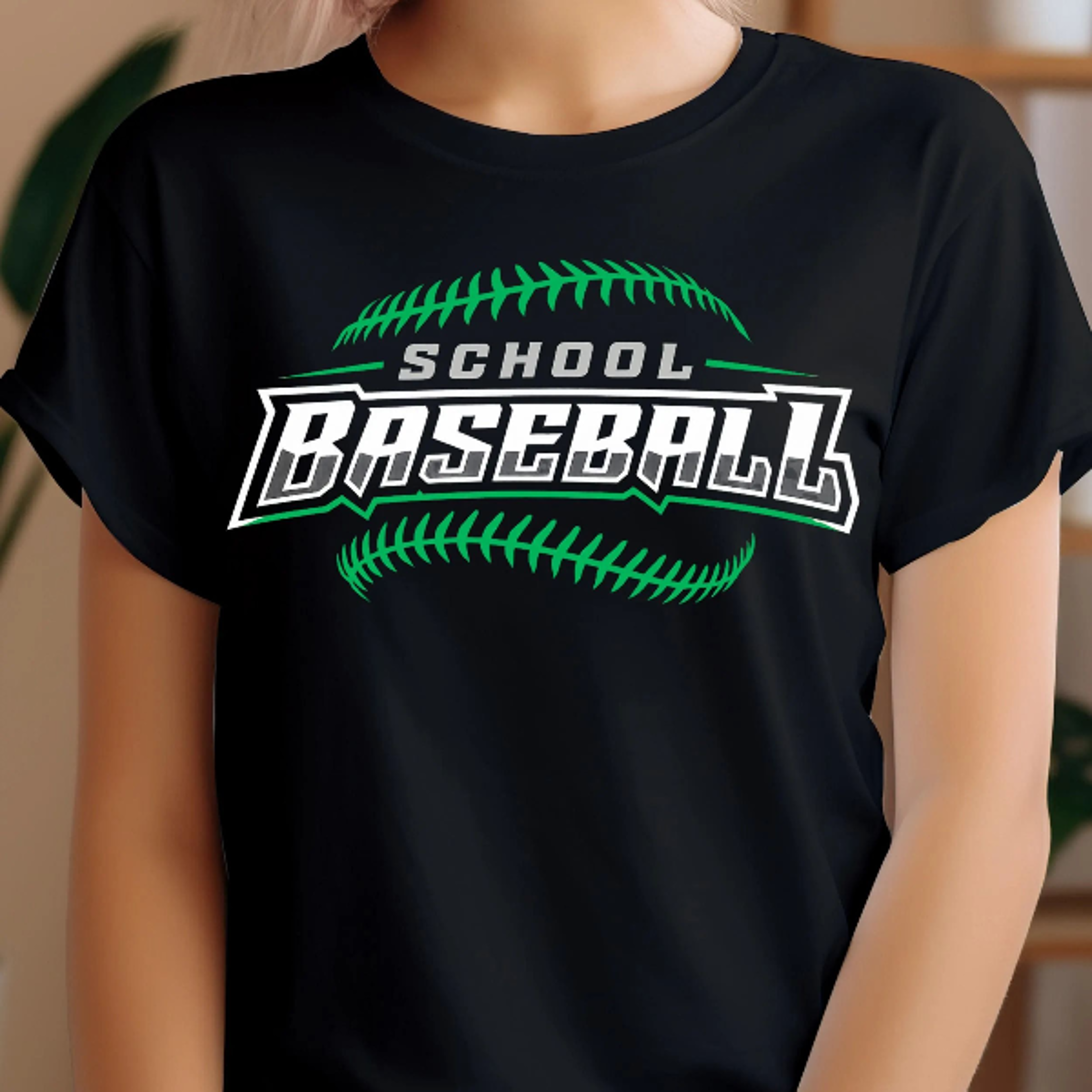 baseball team shirt, custom team spirit tee, game day baseball fan apparel