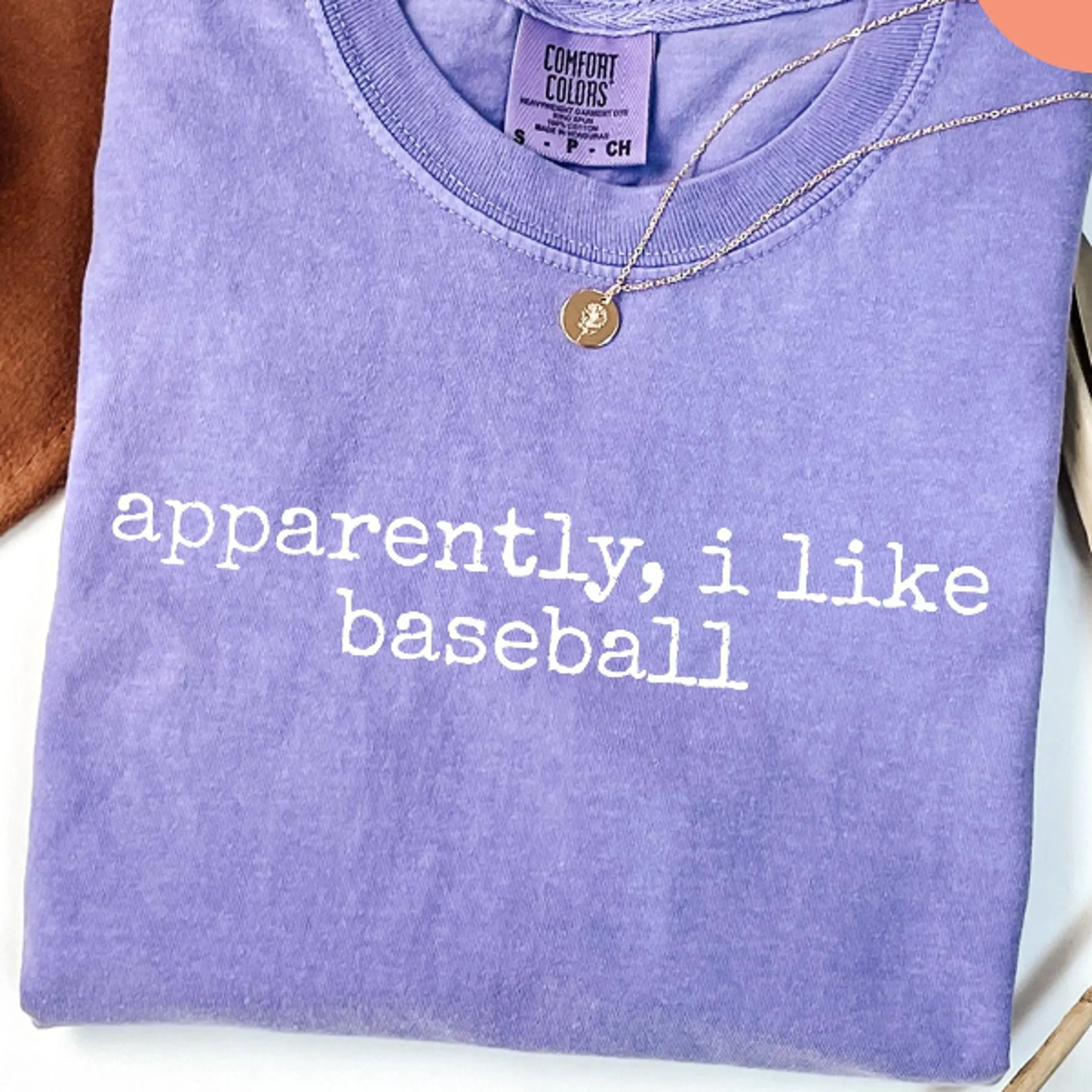 apparently i like baseball shirt, funny baseball mom tee, trendy women's game day shirt