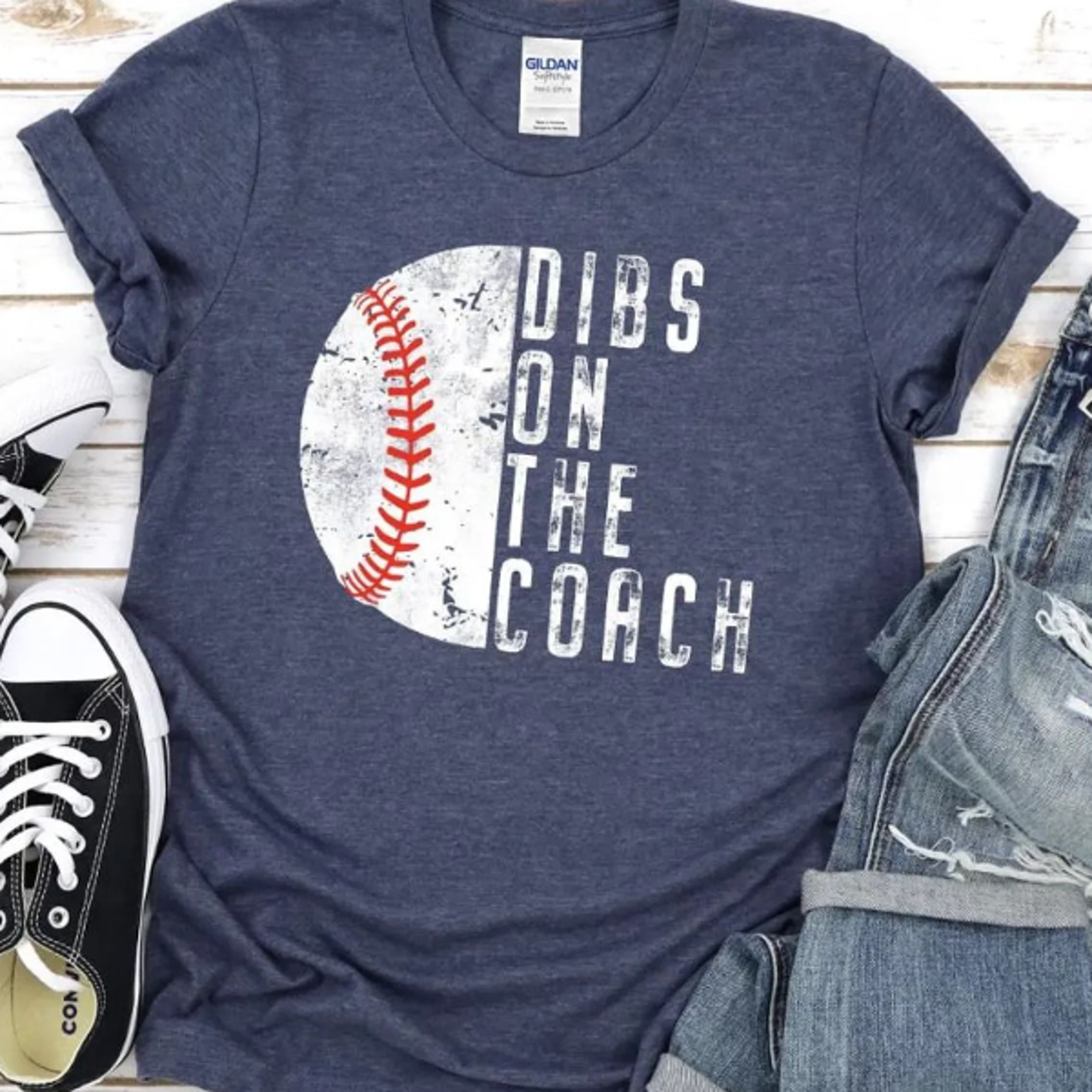 dibs on coach baseball shirt, custom game day coach wife tee, personalized sports fan shirt