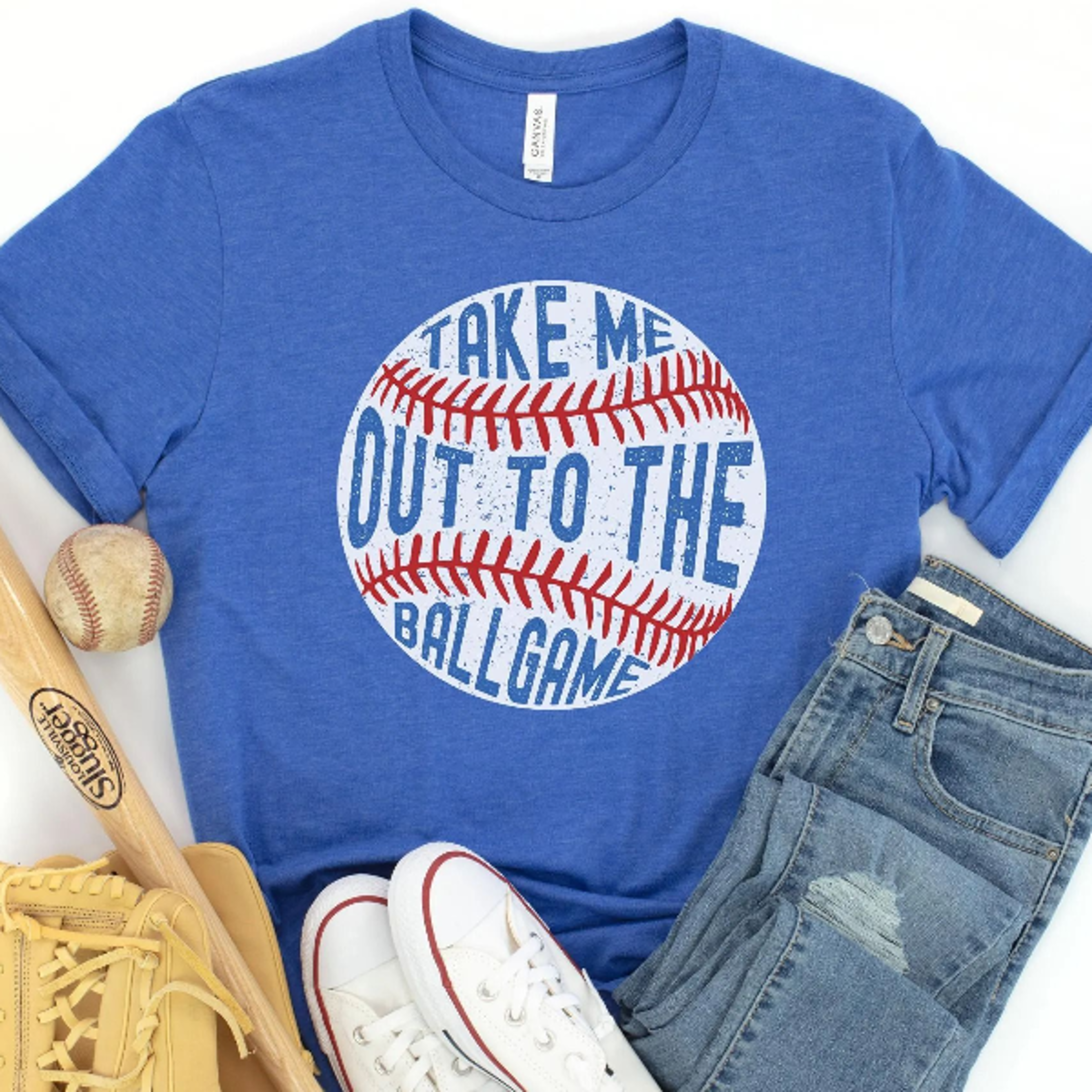take me out to the ballgame shirt, baseball game day tee, vintage baseball fan shirt