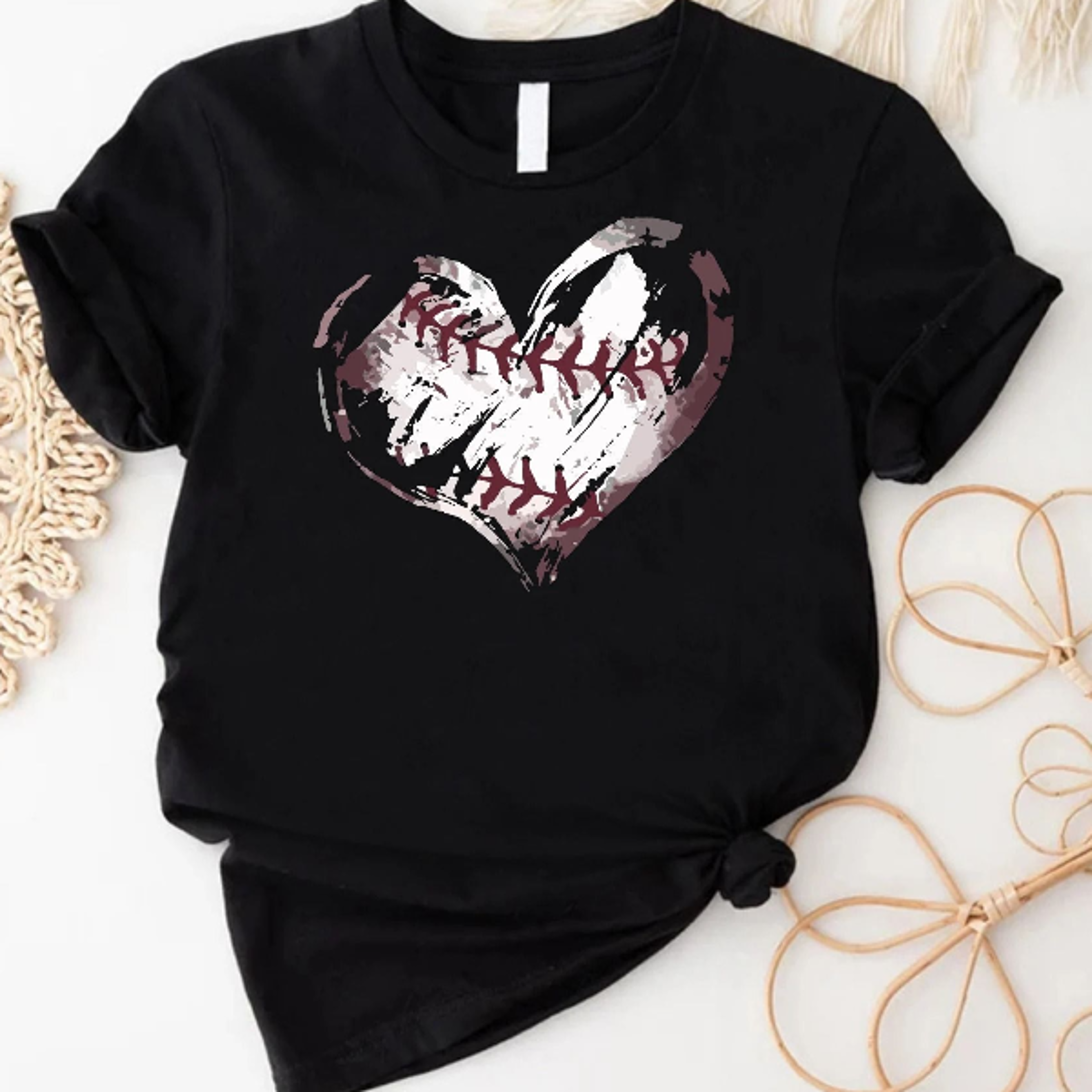 baseball heart love shirt,baseball game day shirt, baseball fan shirt, baseball mom gift, sports mom shirt
