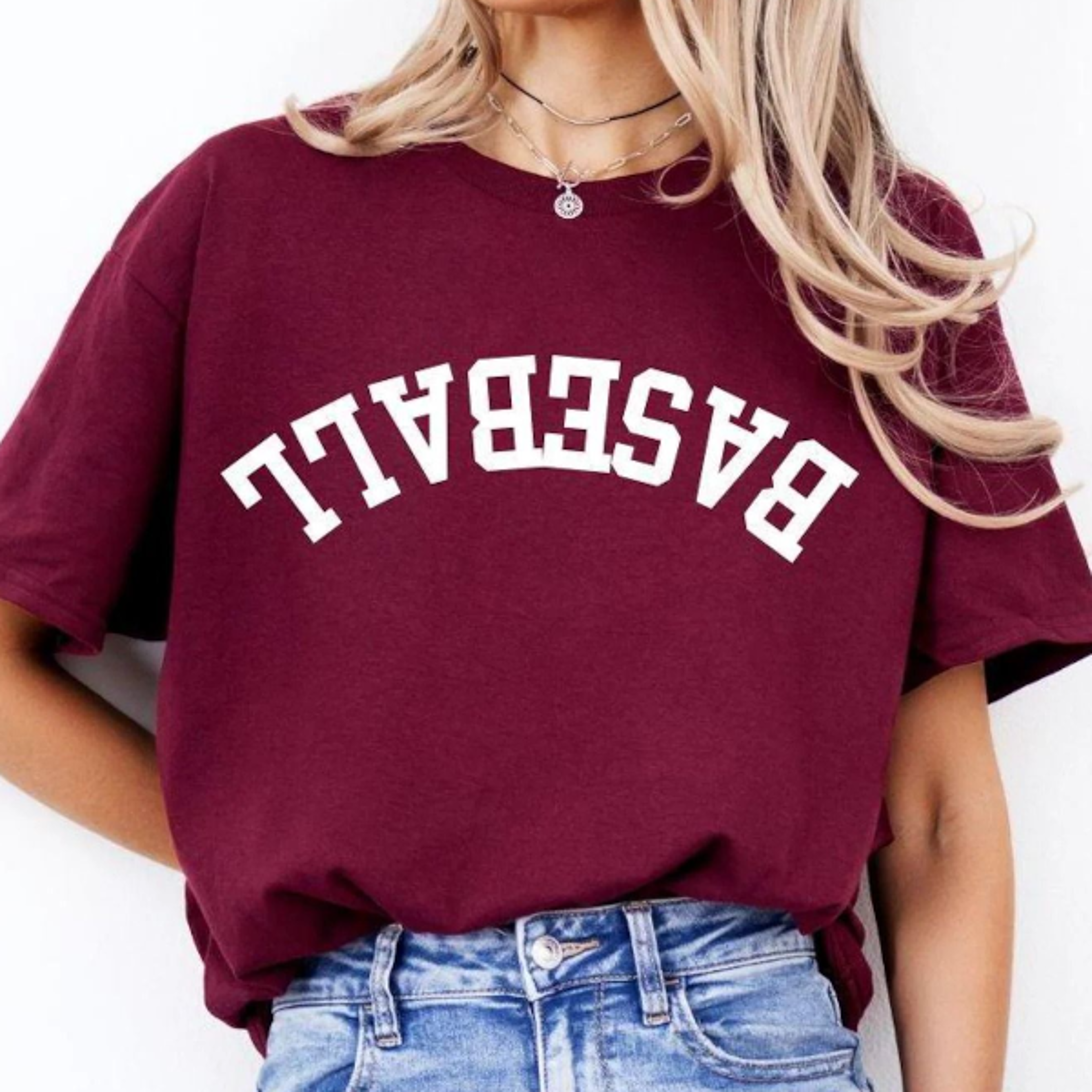 baseball upside down shirt, trendy baseball mom wife coach gift tee and sweatshirt