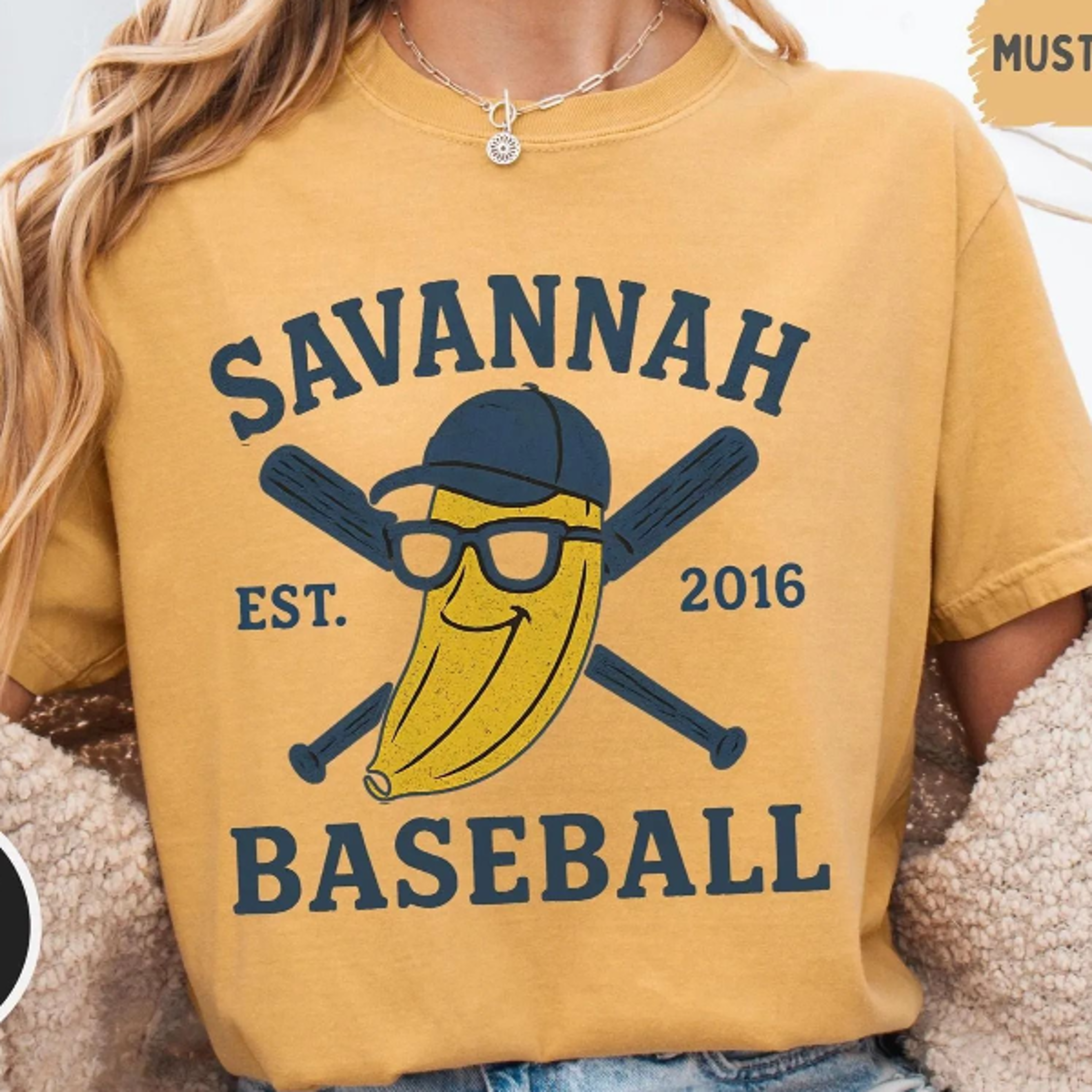 retro savannah baseball t-shirt – vintage banana sports team unisex cotton tee