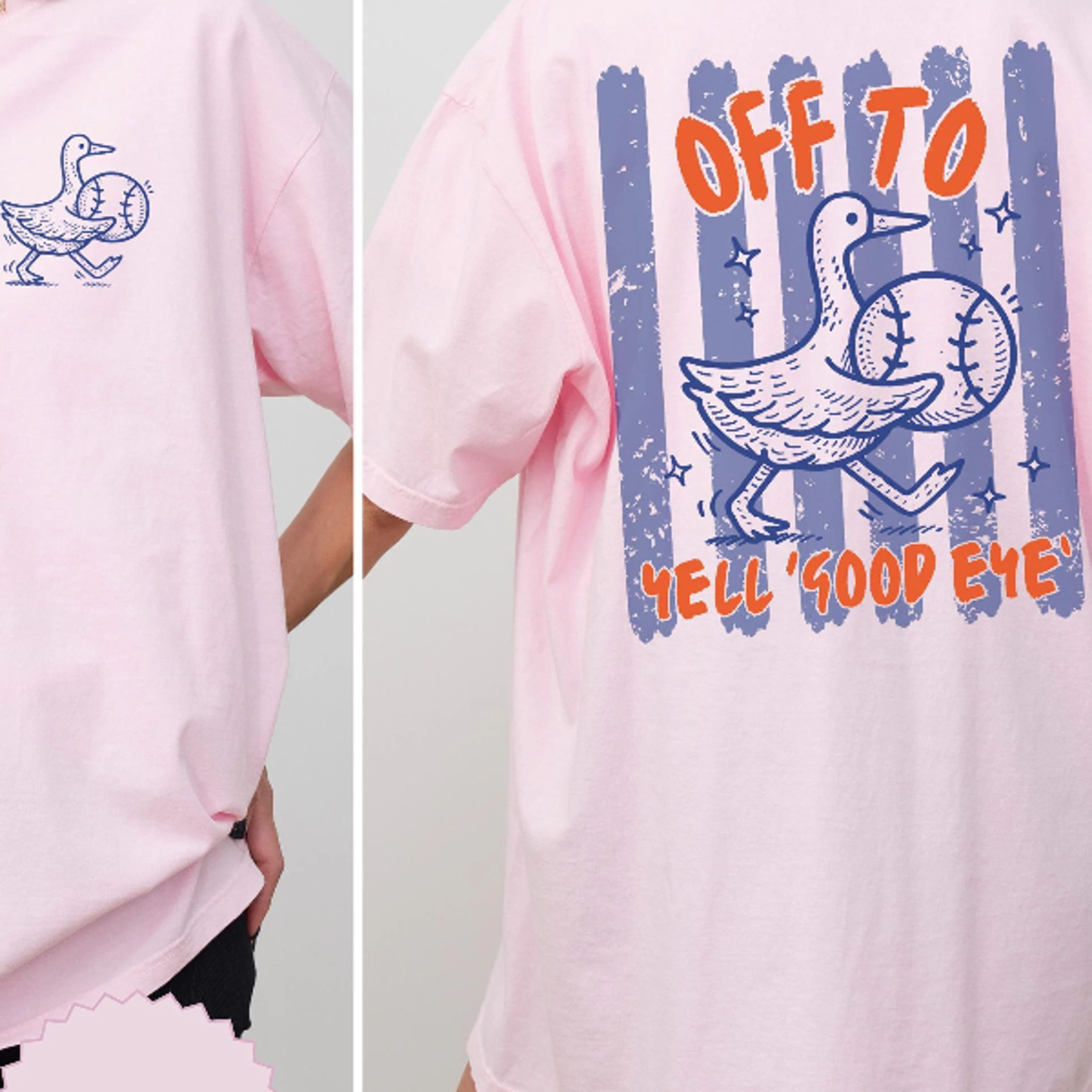 funny goose baseball mom shirt – game day sports mama graphic tee