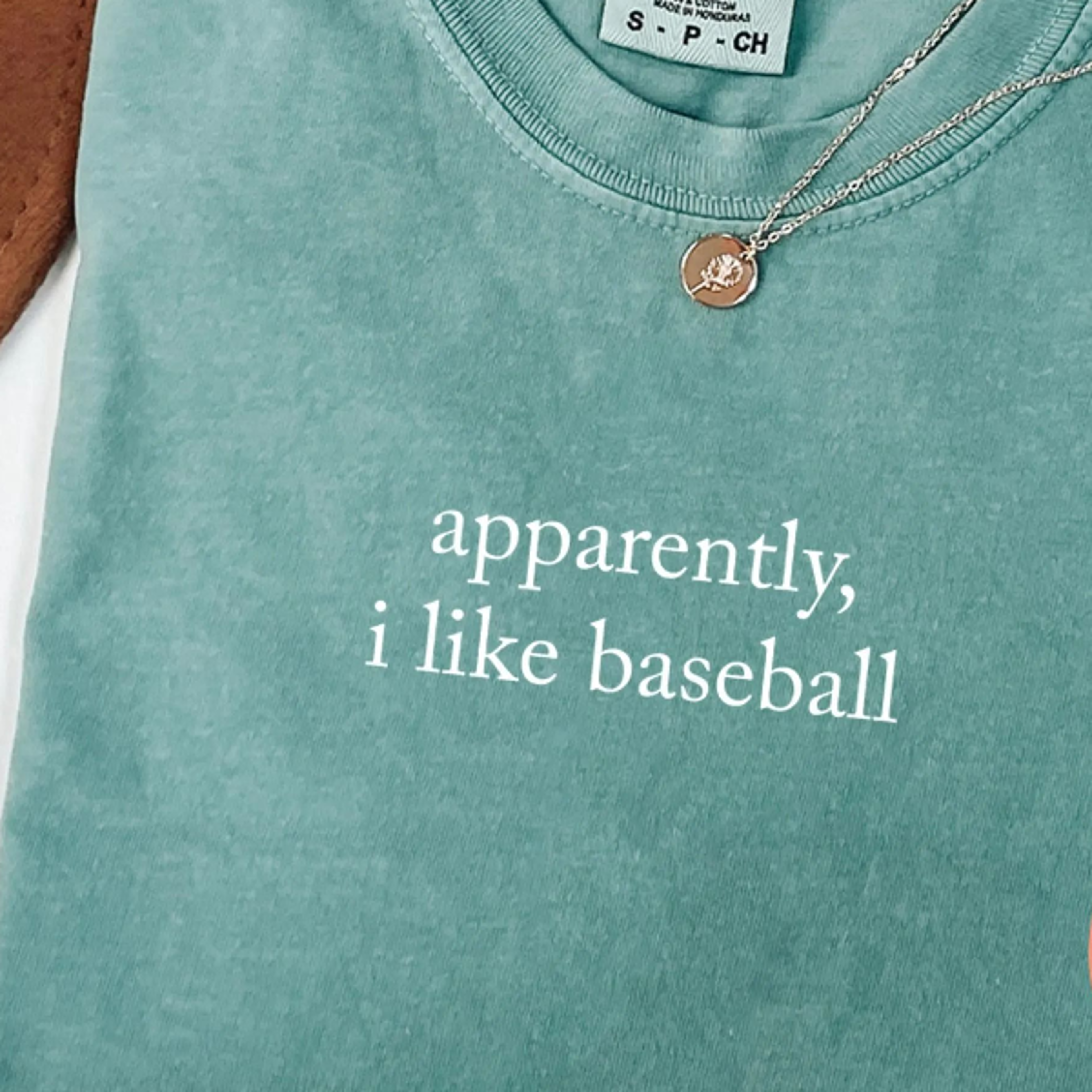 apparently i like baseball shirt – funny game day tee for players & sports moms