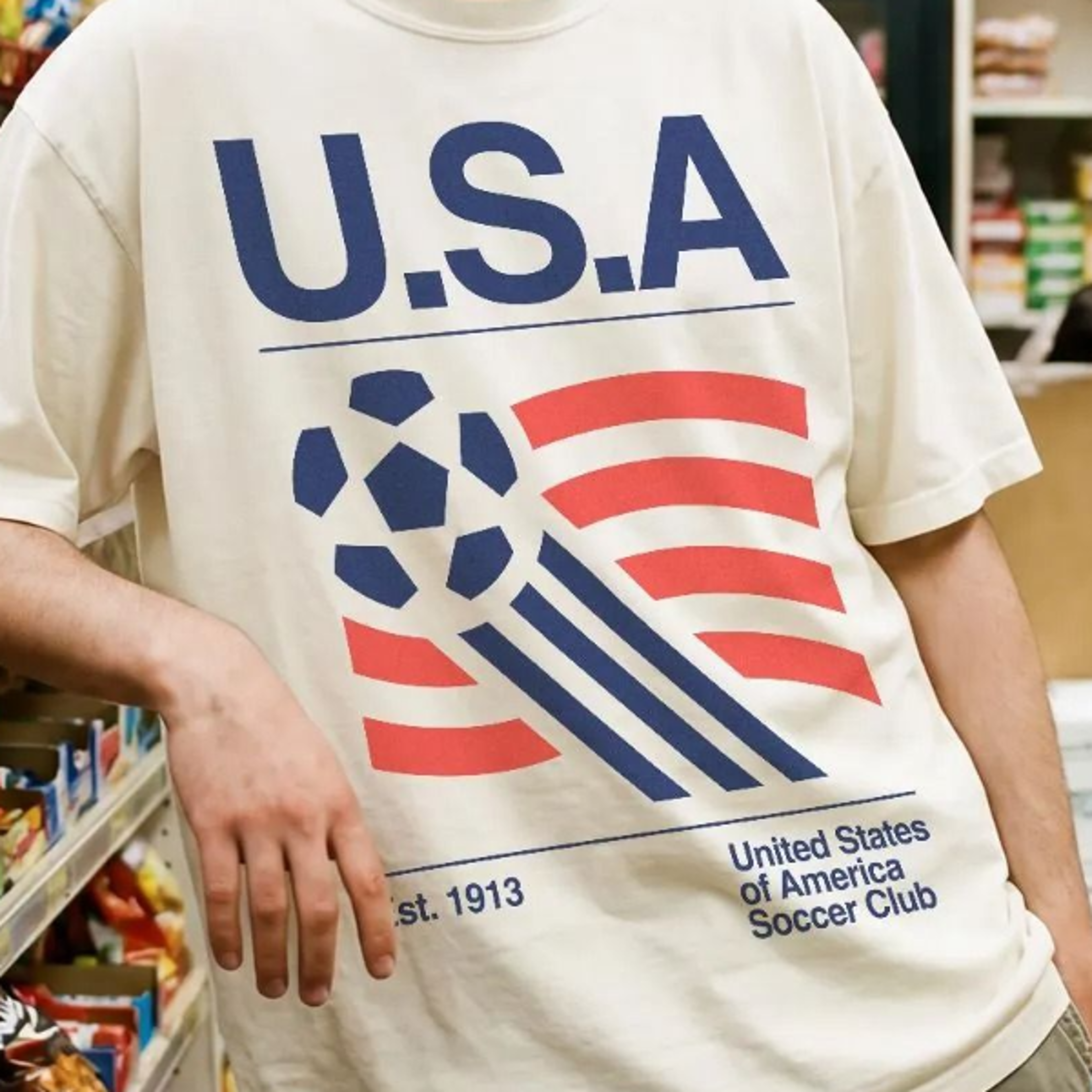 90s united states soccer shirt – retro usa team graphic vintage football tee