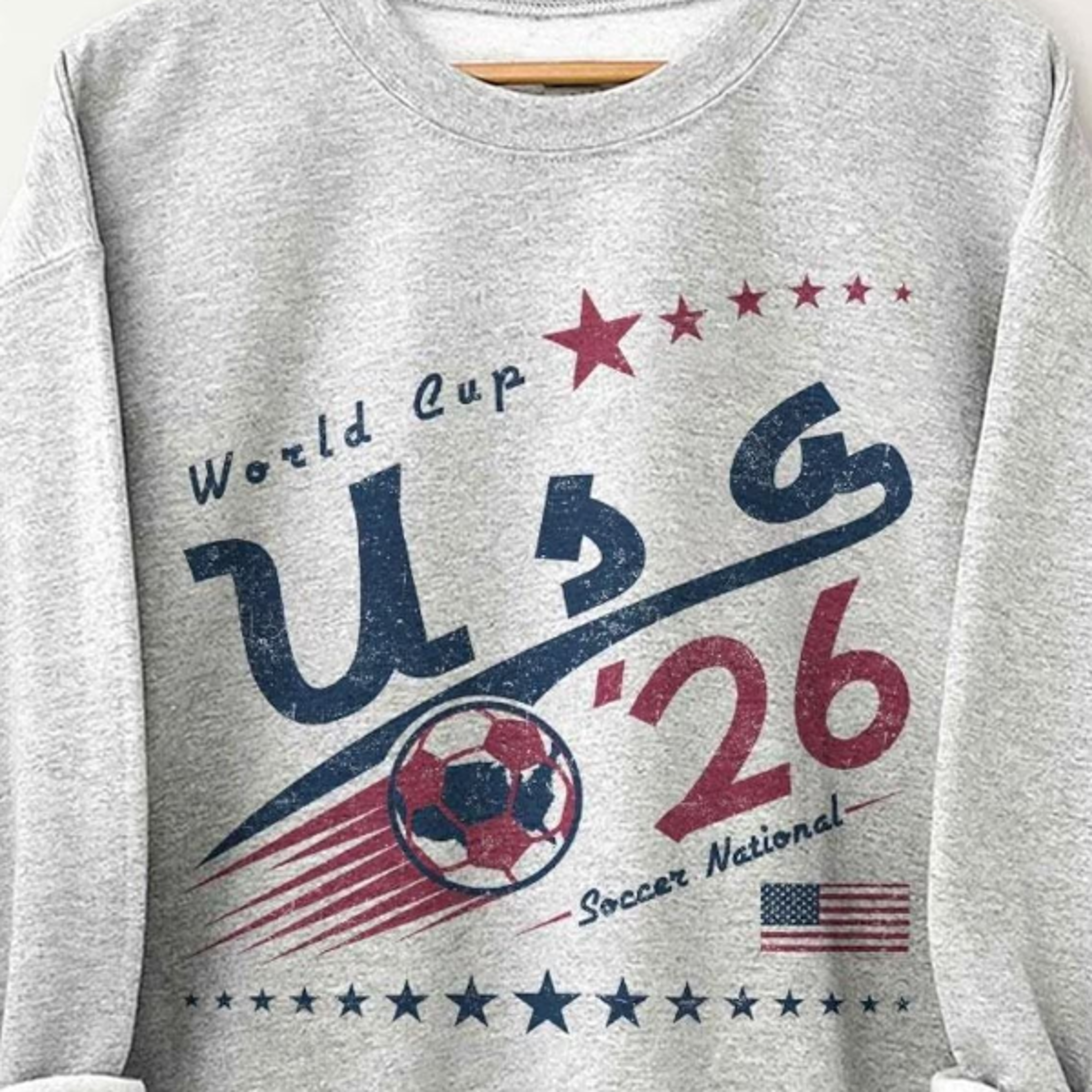 retro usa soccer world comfort colors shirt – vintage 90s soccer team graphic tee
