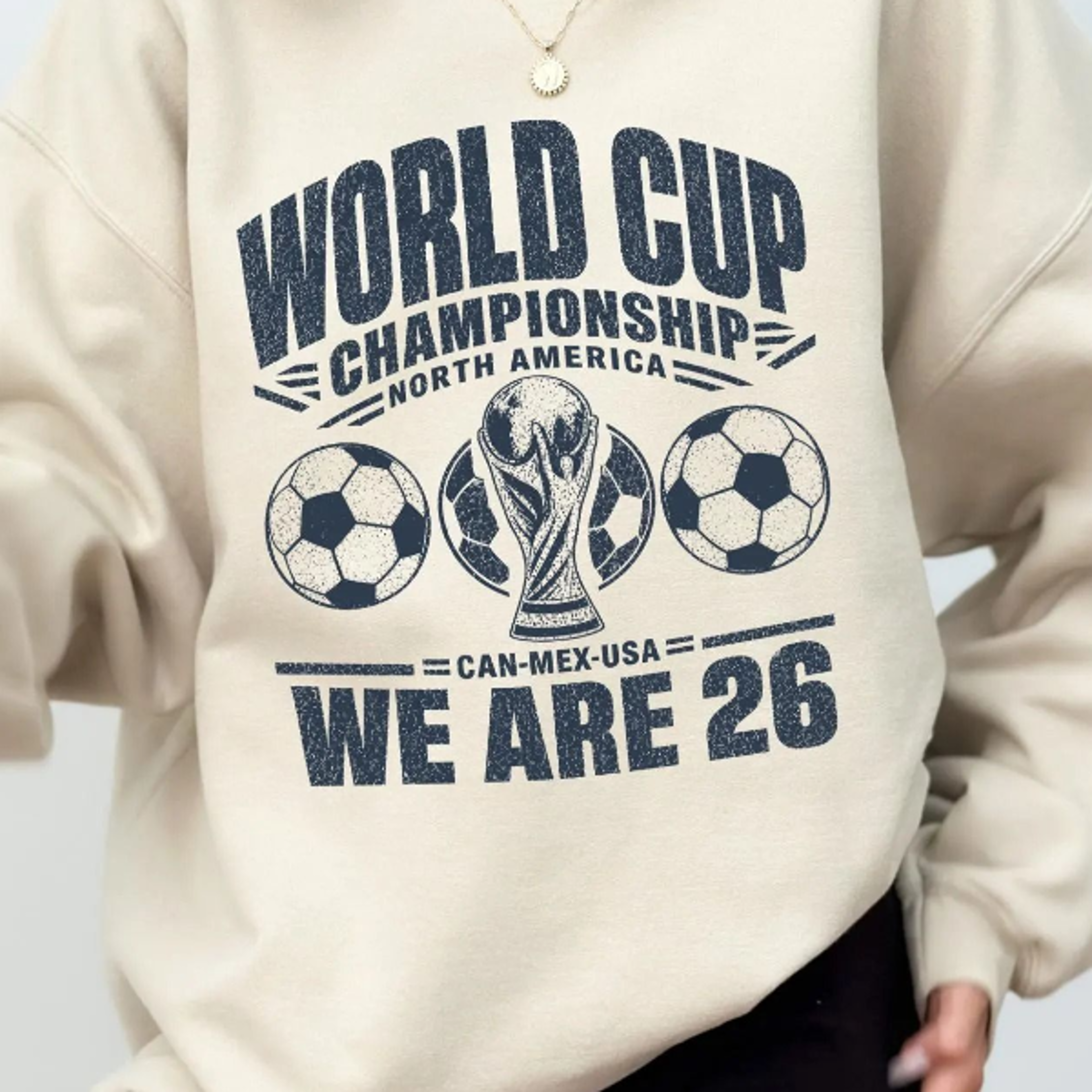 world cup 2026 soccer fan tee – north america football shirt | usa mexico canada vintage sports t-shirt