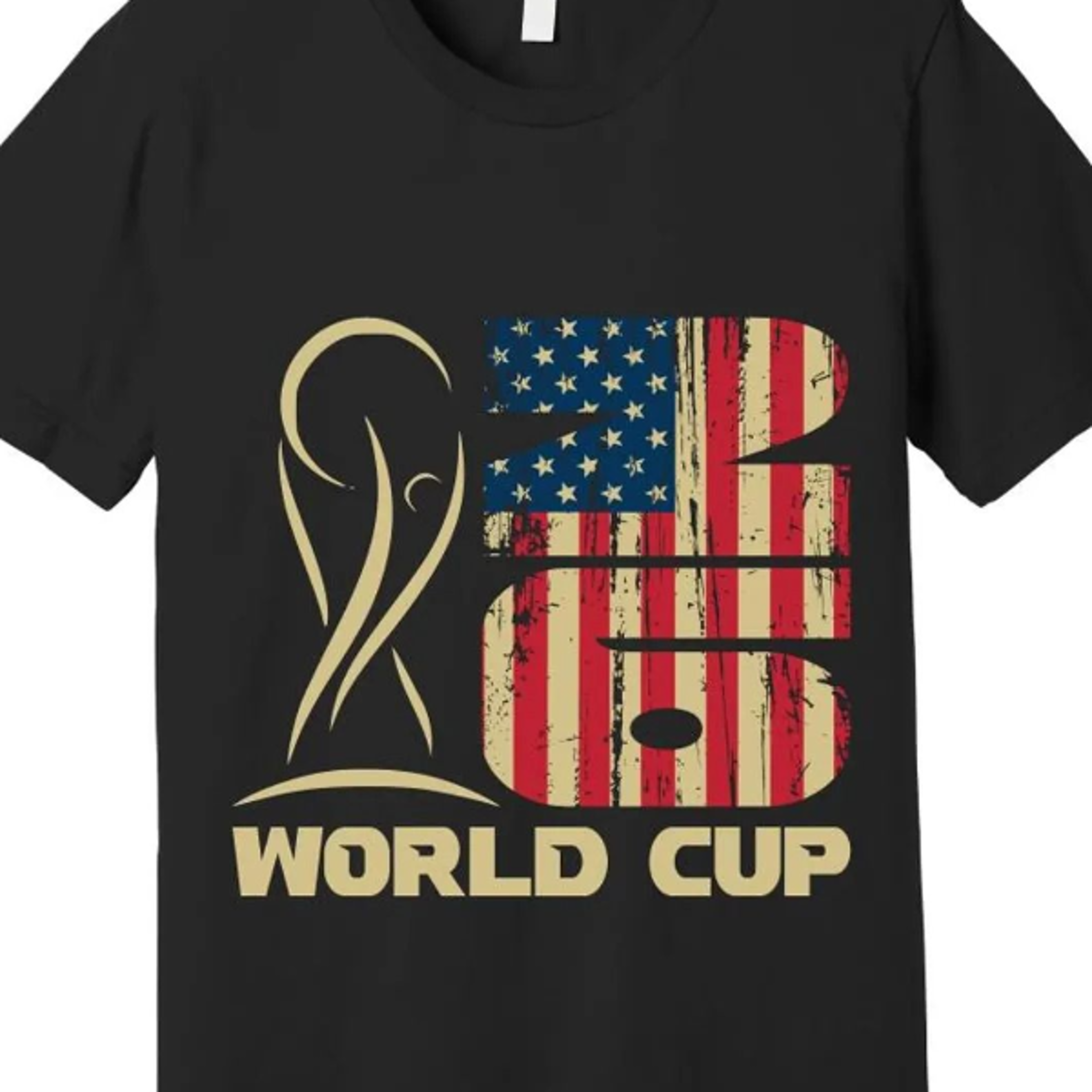 World Cup 2026 TShirt  USA World Cup Soccer Flags Graphic Tee  Football Fan Shirt 4