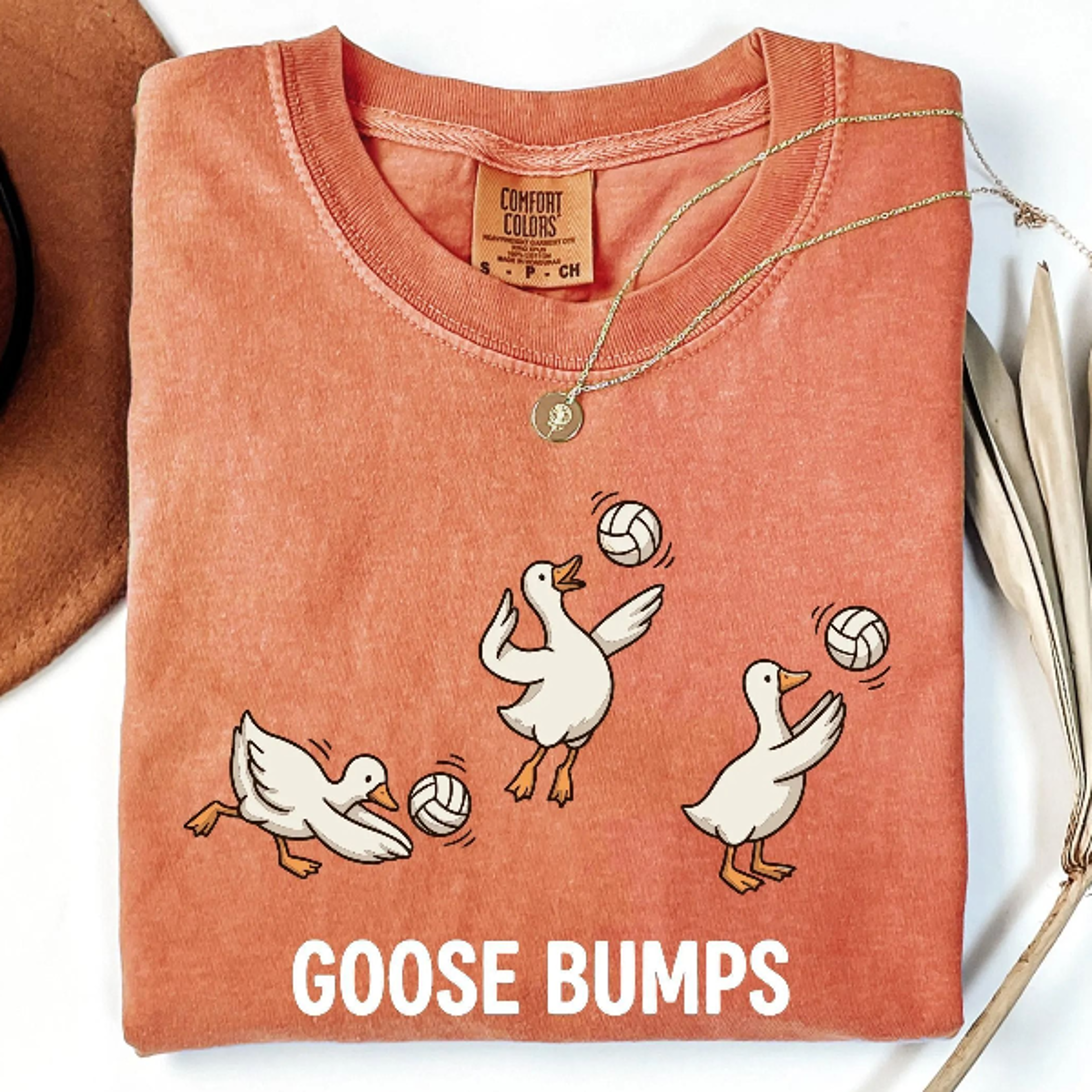 Funny Goose Volleyball Shirt Cute Goose Player Tee Volleyball Player Gift Sports Pun TShirt 4