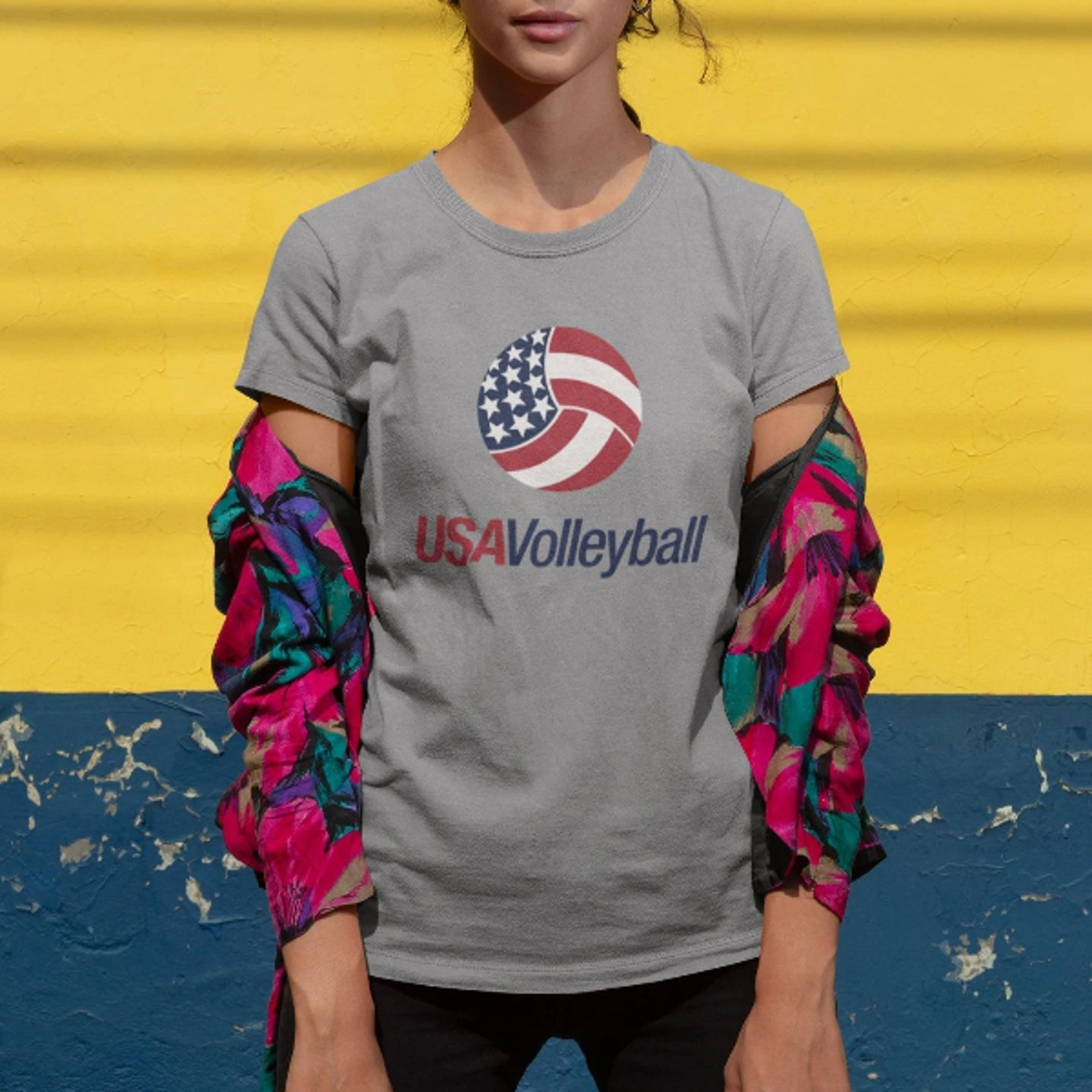 USA Volleyball TShirt Olympic Volleyball Shirt Volleyball Lover Gift Tee Volleyball Game Day Shirt 0