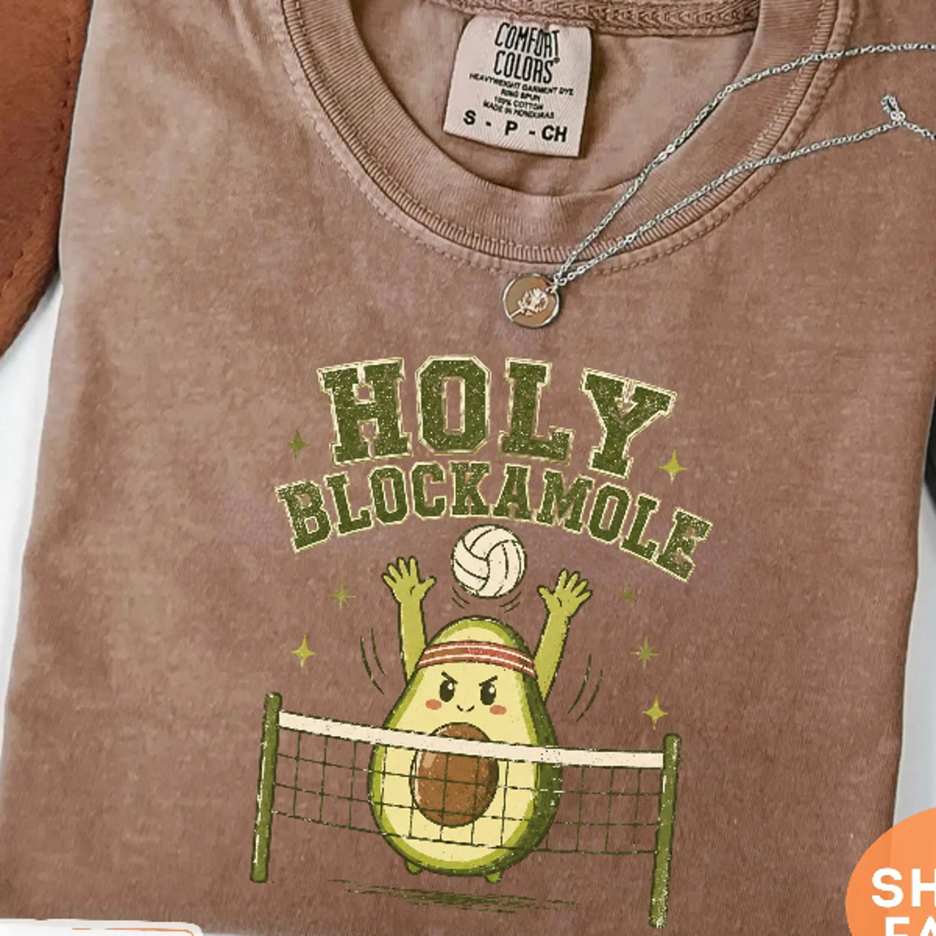 Holy Blockamole Volleyball Shirt Funny Avocado Volleyball Tee Volleyball Player Gift Sports Team Sh 